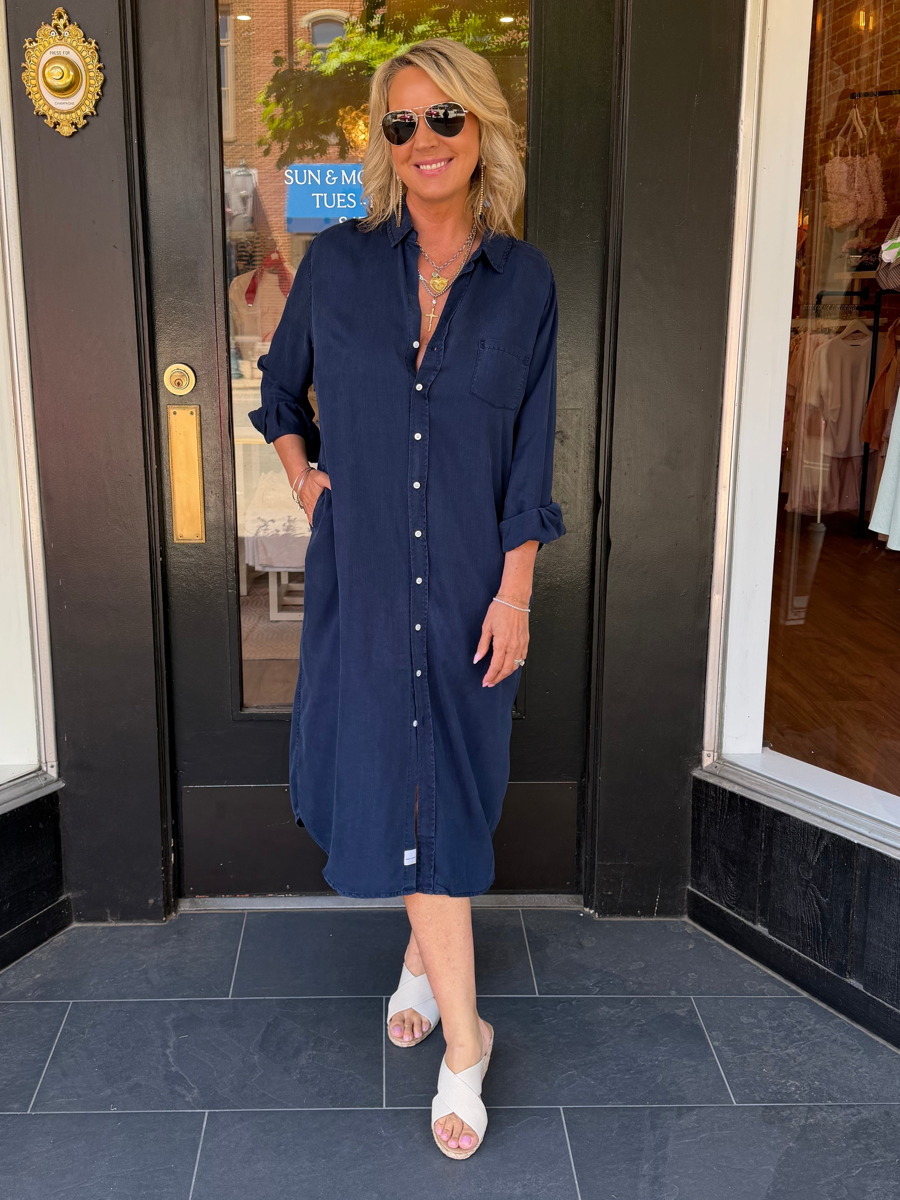 Galina Shirt Dress