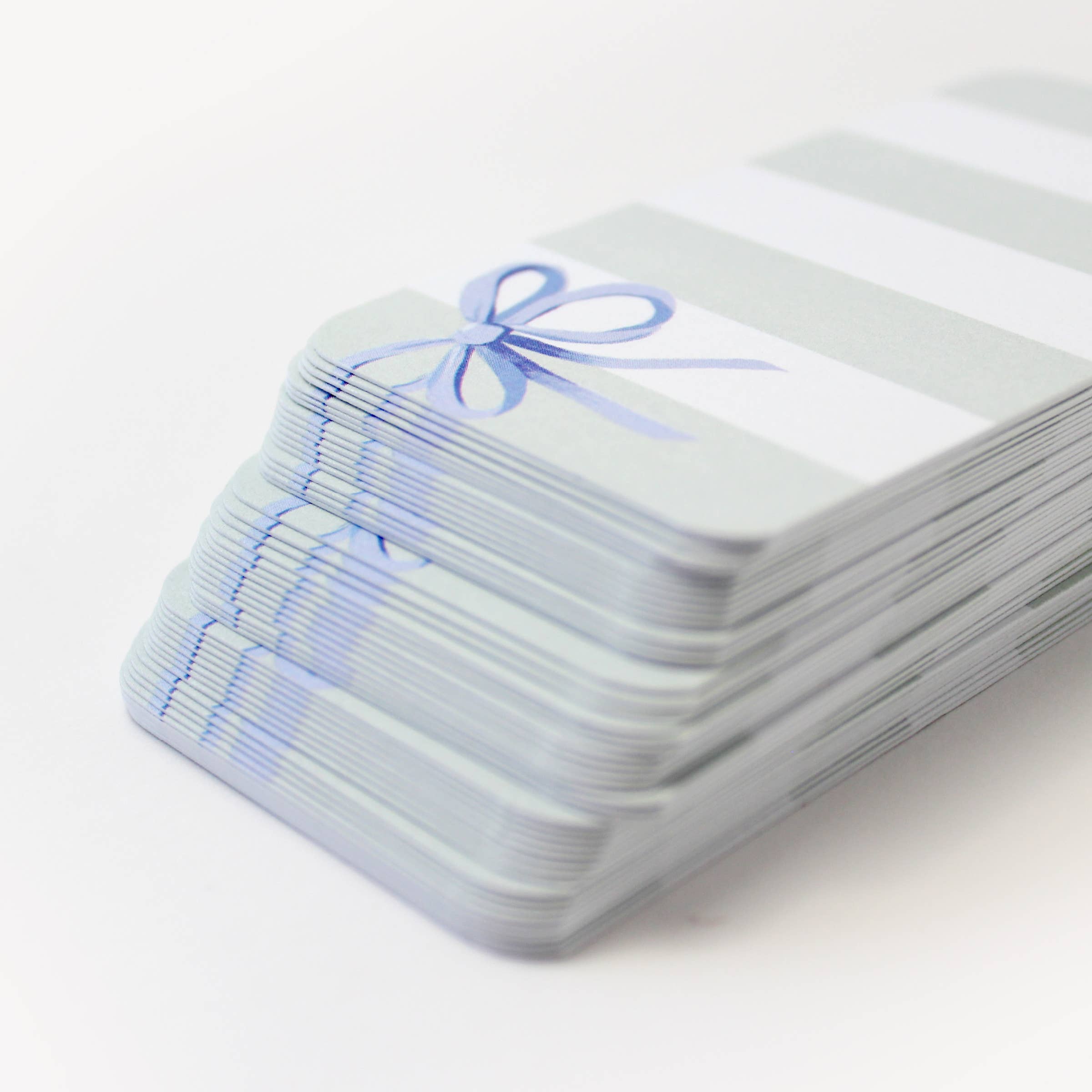 Pocket Notes™ - Blue Bow Stripes