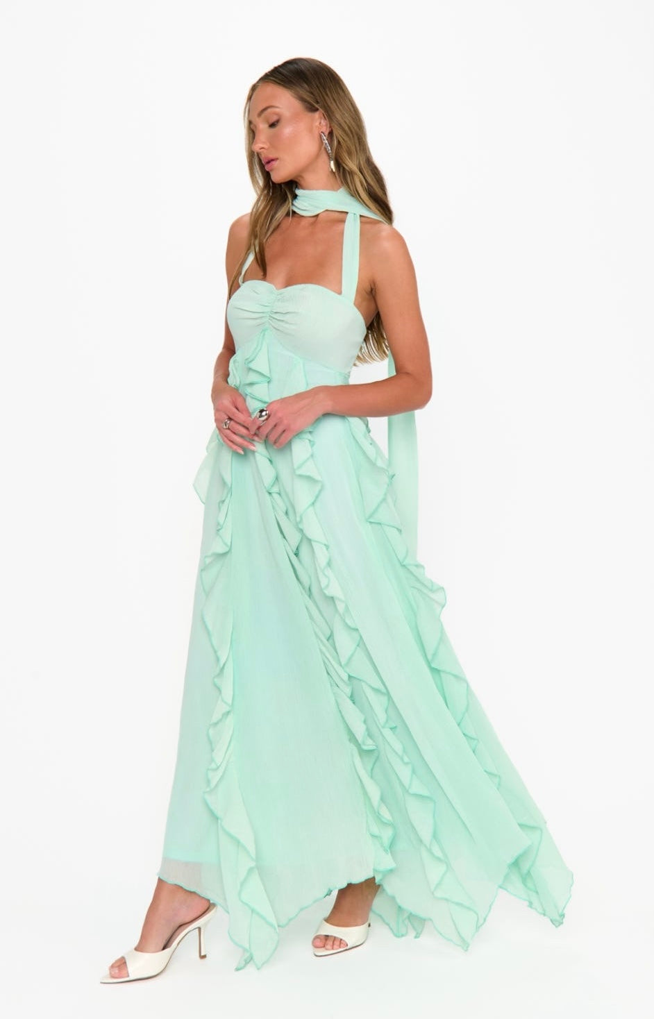 Gemma Ruffle Dress
