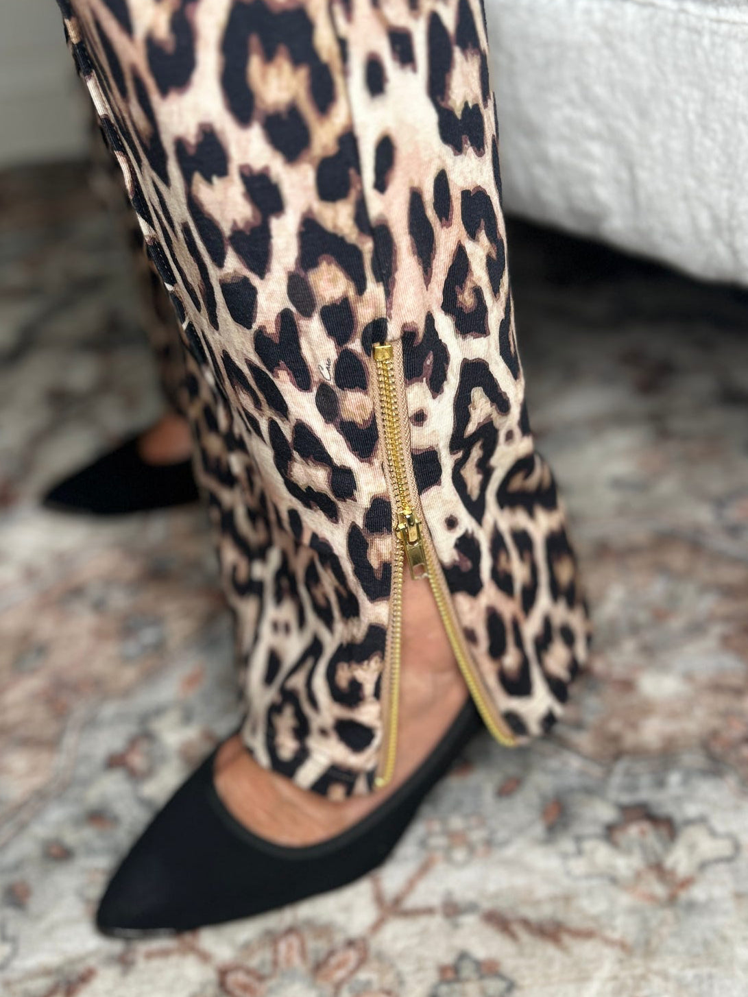 Jordan Interlock Leopard Pants