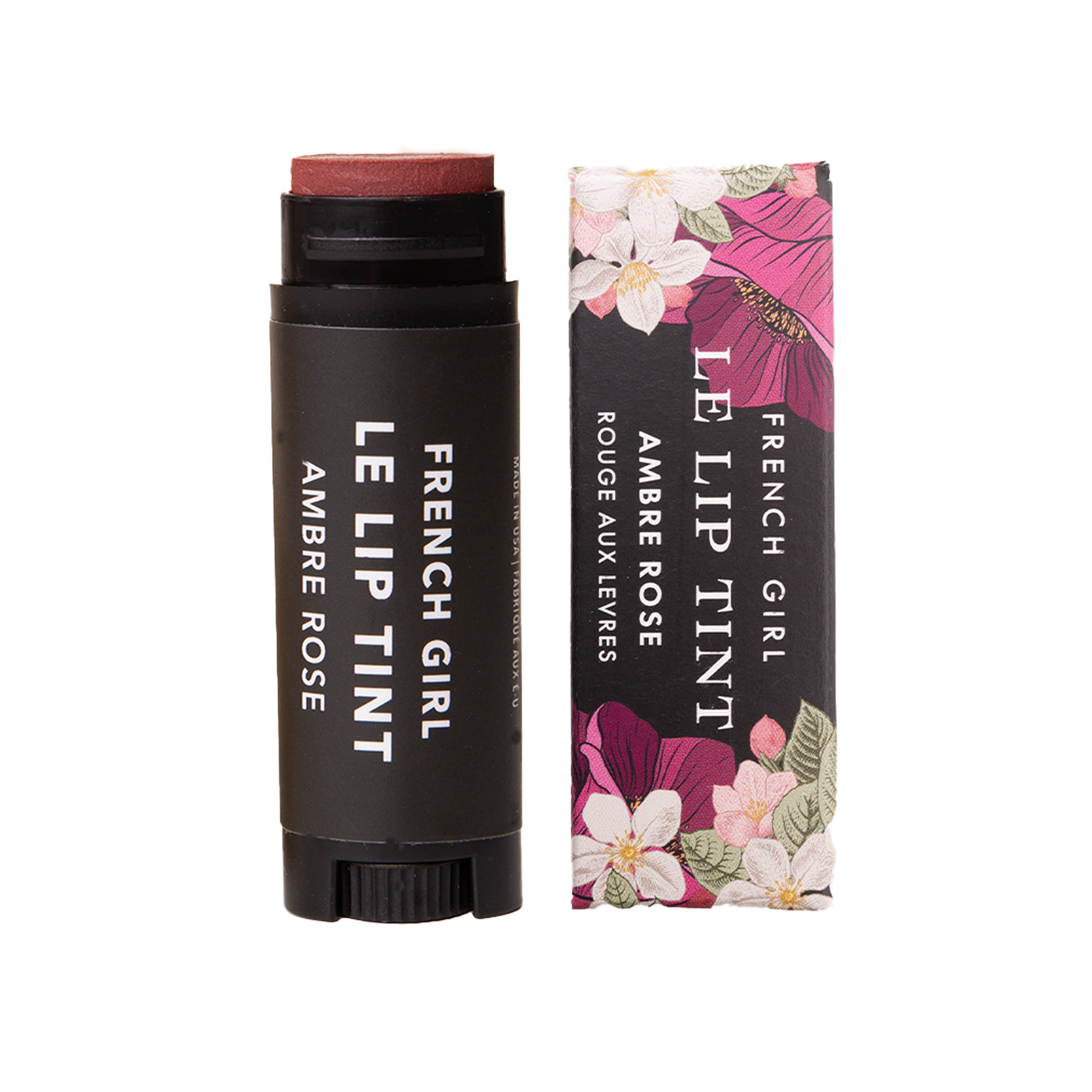 Tinted Lip Balm |  Ambre Rose | Organic, Vegan, Hydrating