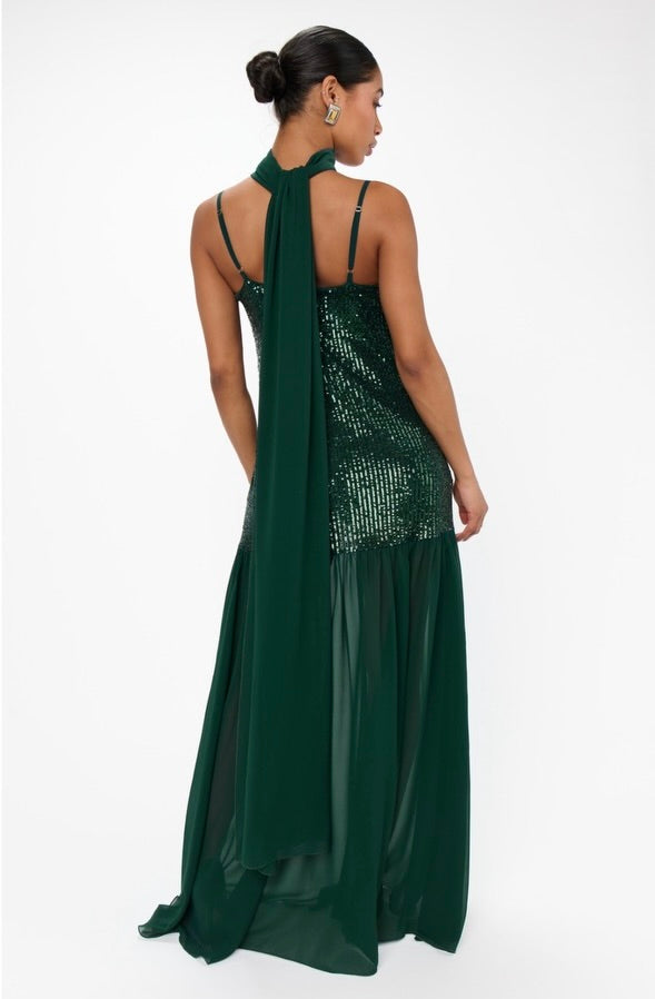 Dalia Sequins Maxi Dress