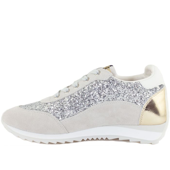 Silver Sparkle Sneaker