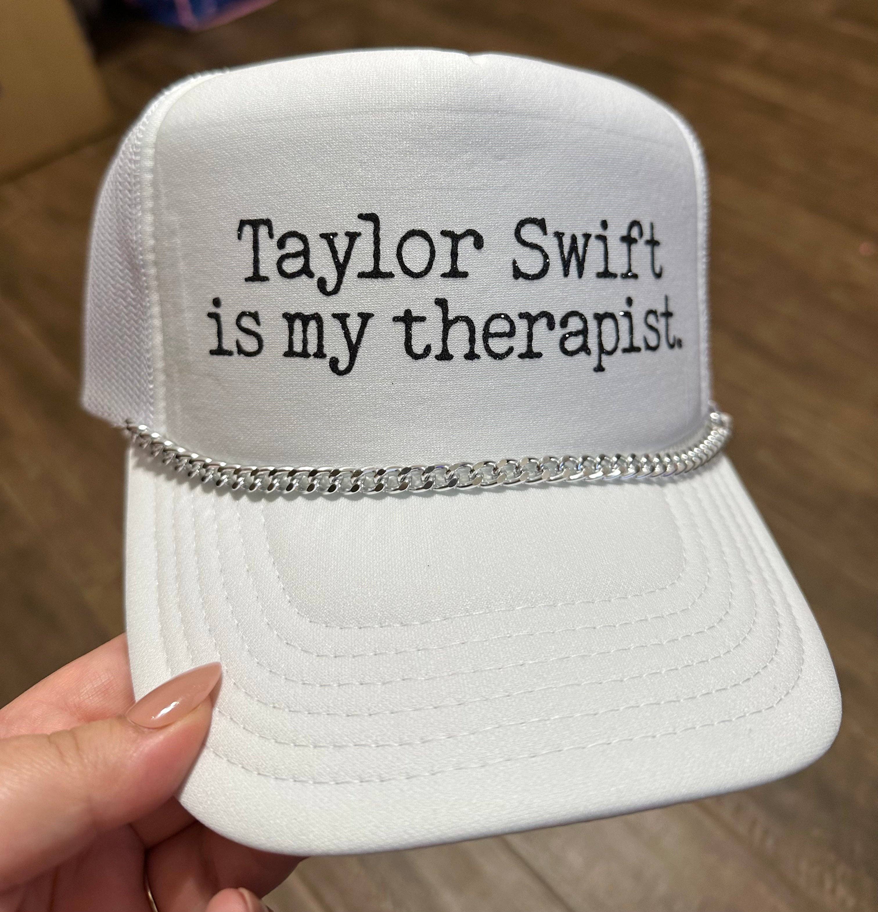 Taylor Swift Is My Therapist Trucker Hat