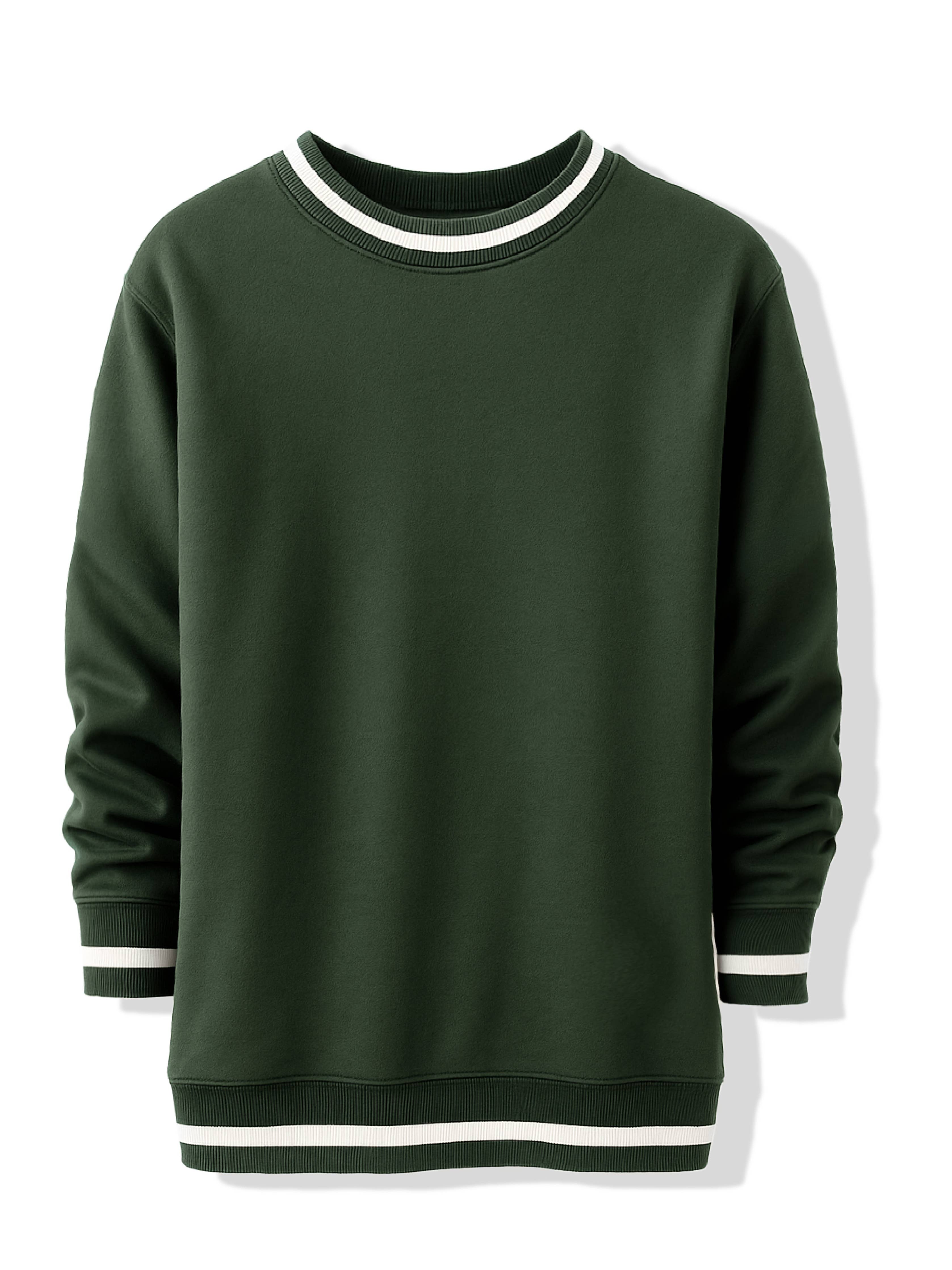 Varsity Oversized Crewneck Sweatshirt