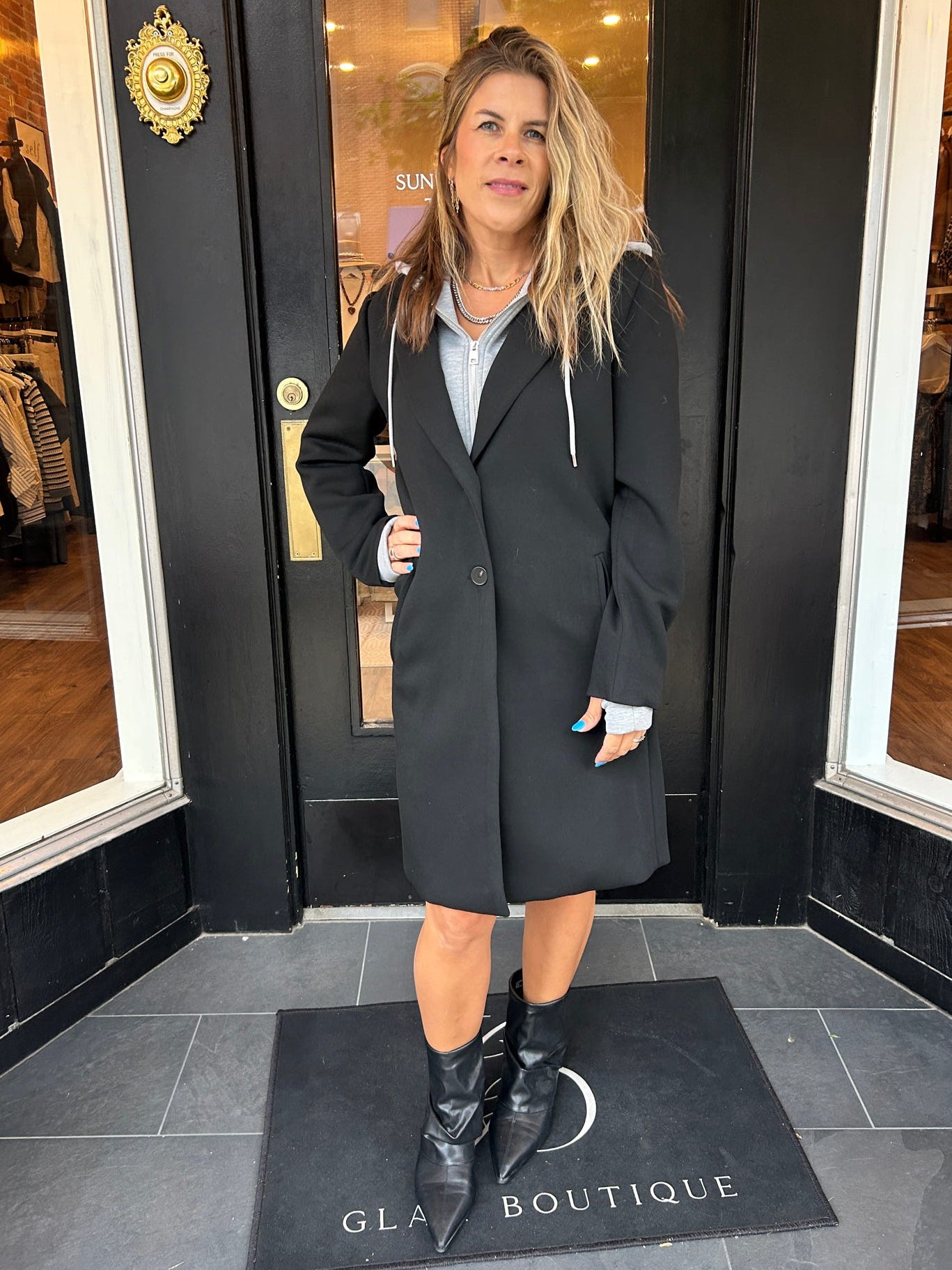 The City Layered Coat