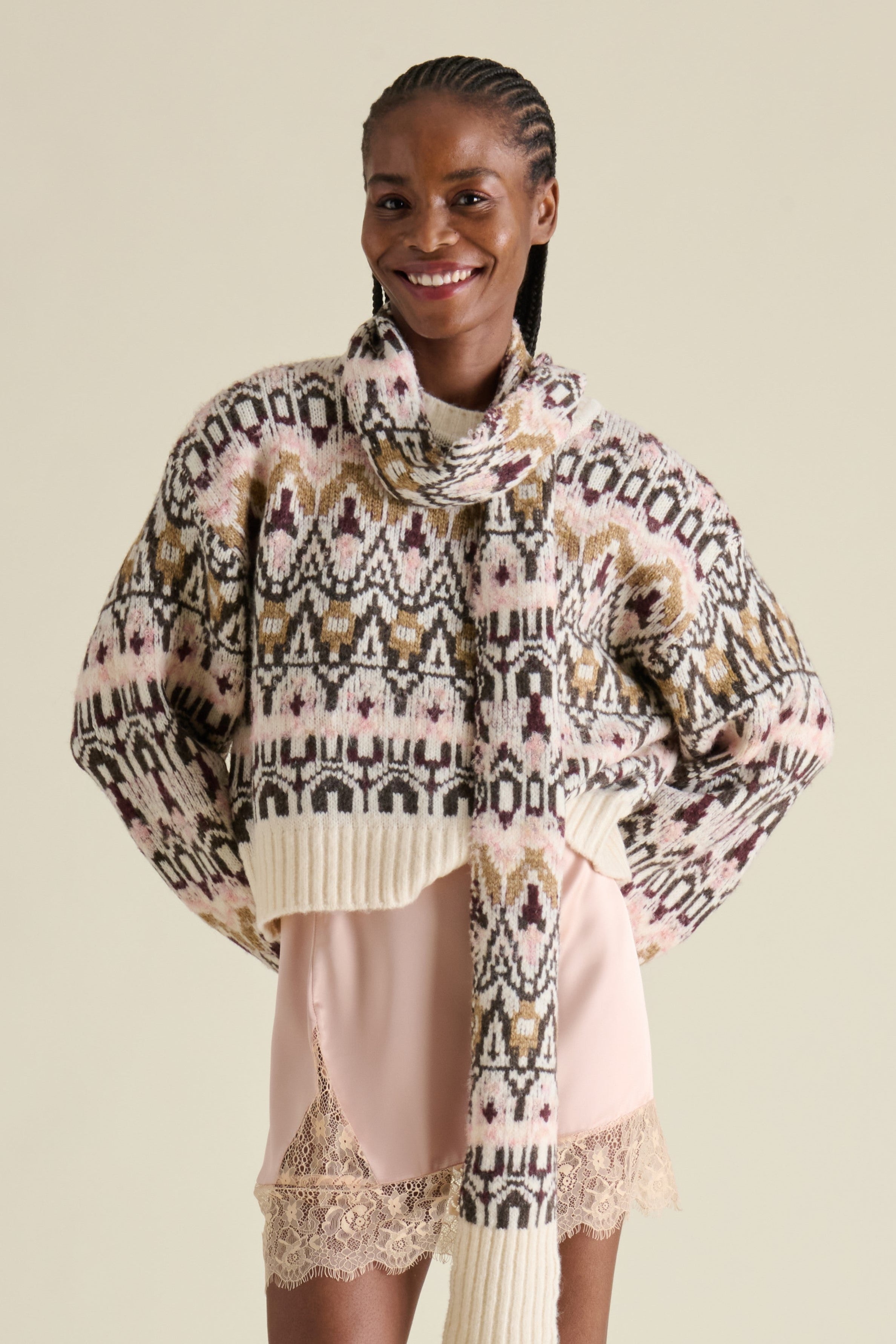 The Mindie Fair Isle Sweater
