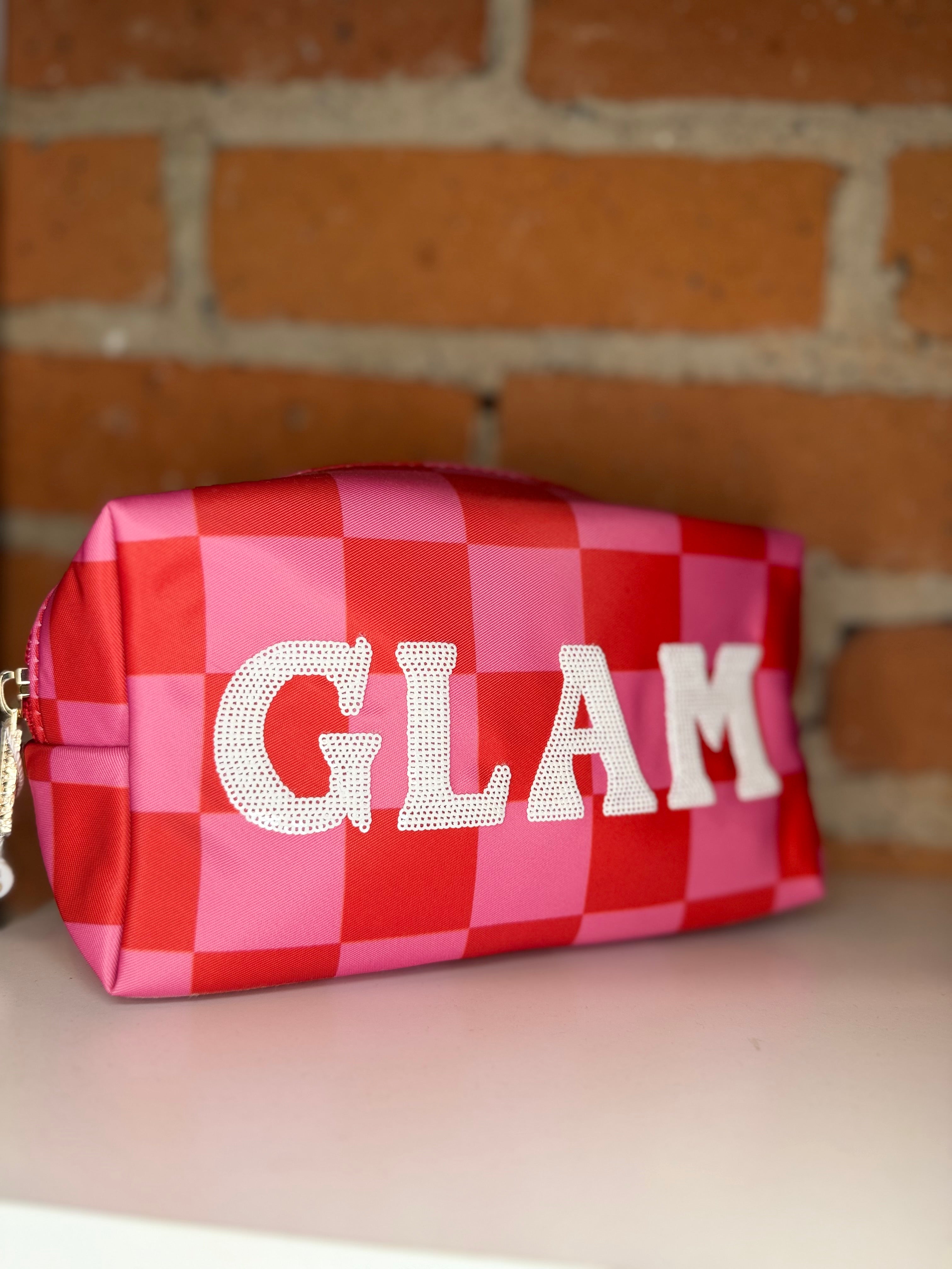 Gingham GLAM Mini Travel Bag