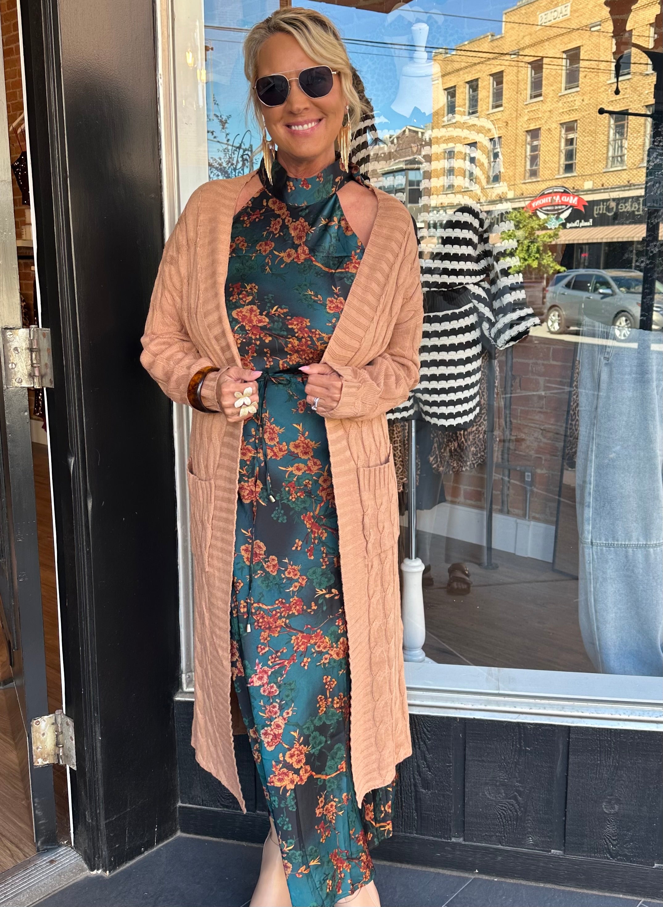 Marlow Cable Cardigan