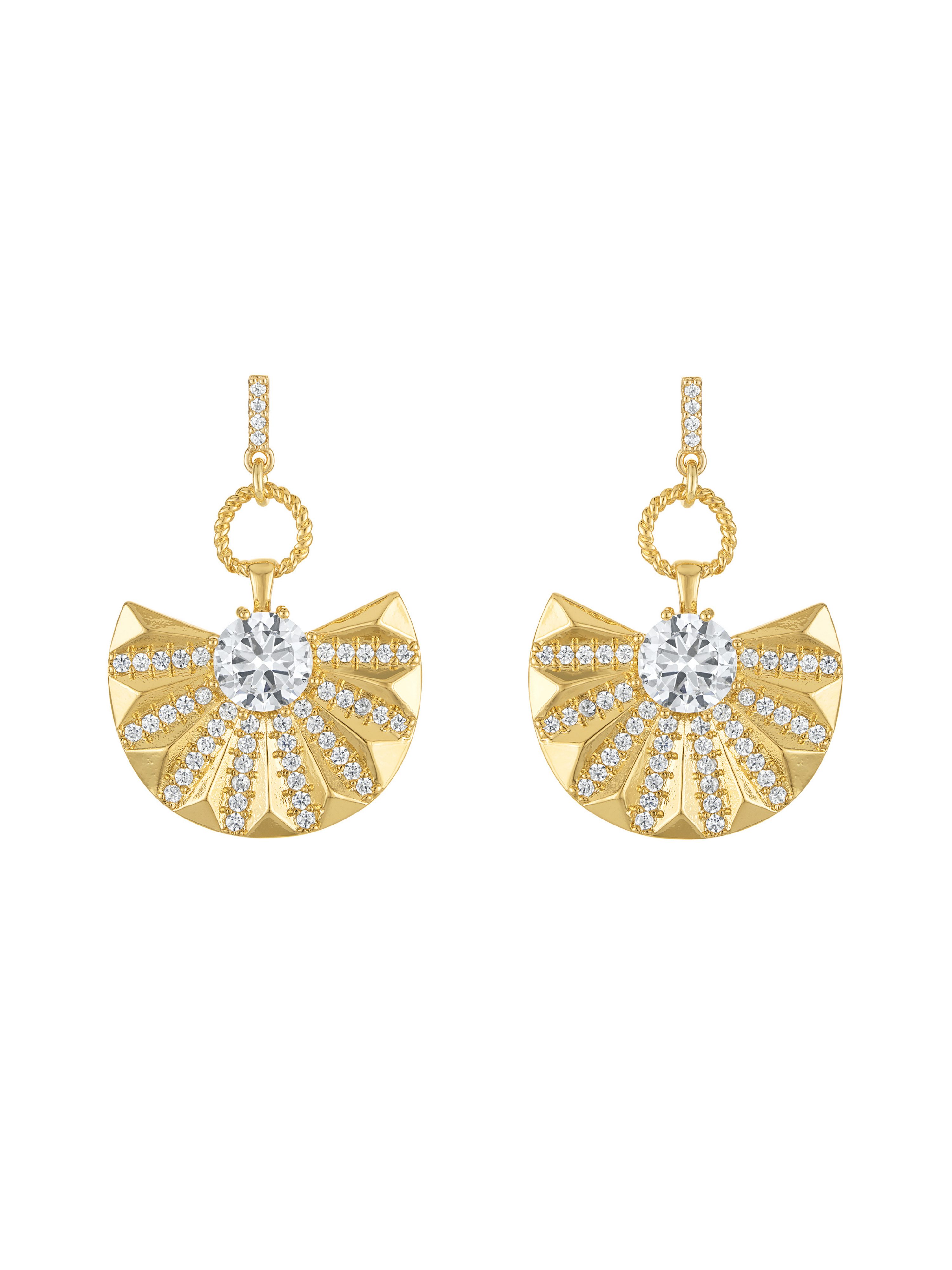 Celesta Fan Earrings
