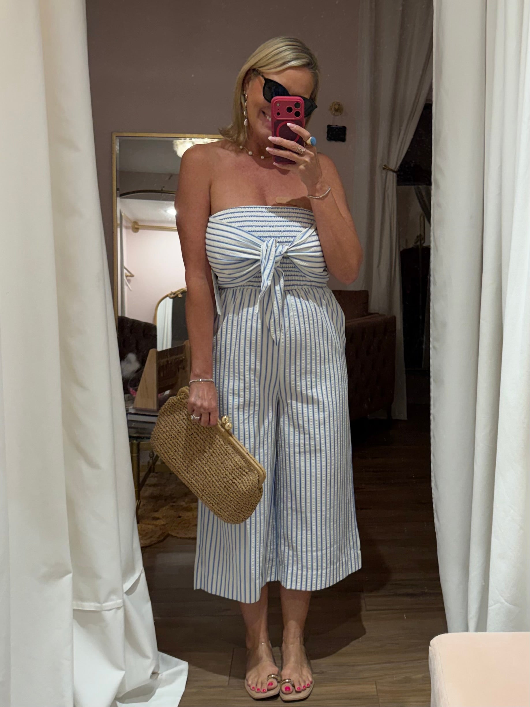 Elva Stripe Jumpsuit