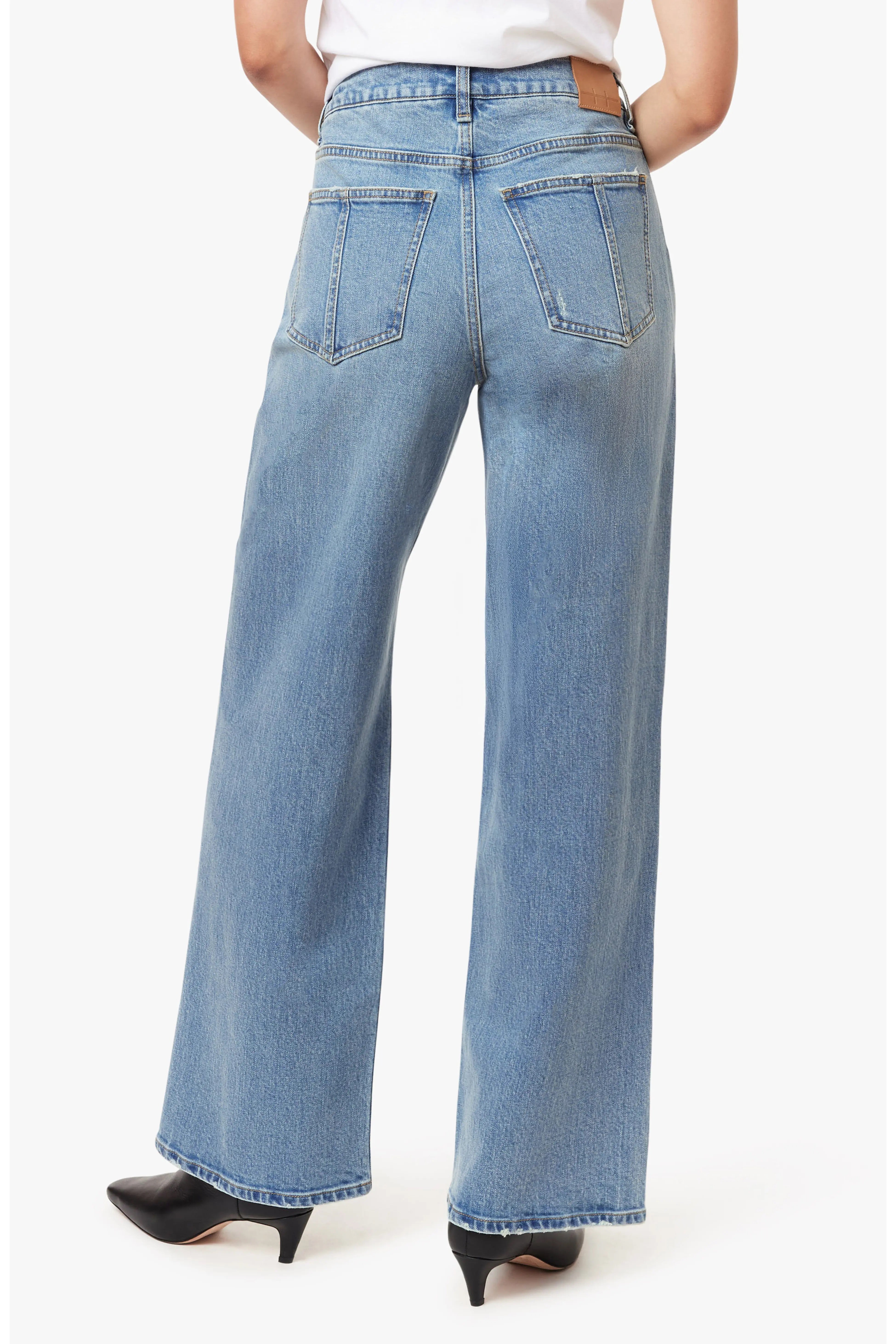 Blaine High Rise Straight Jeans
