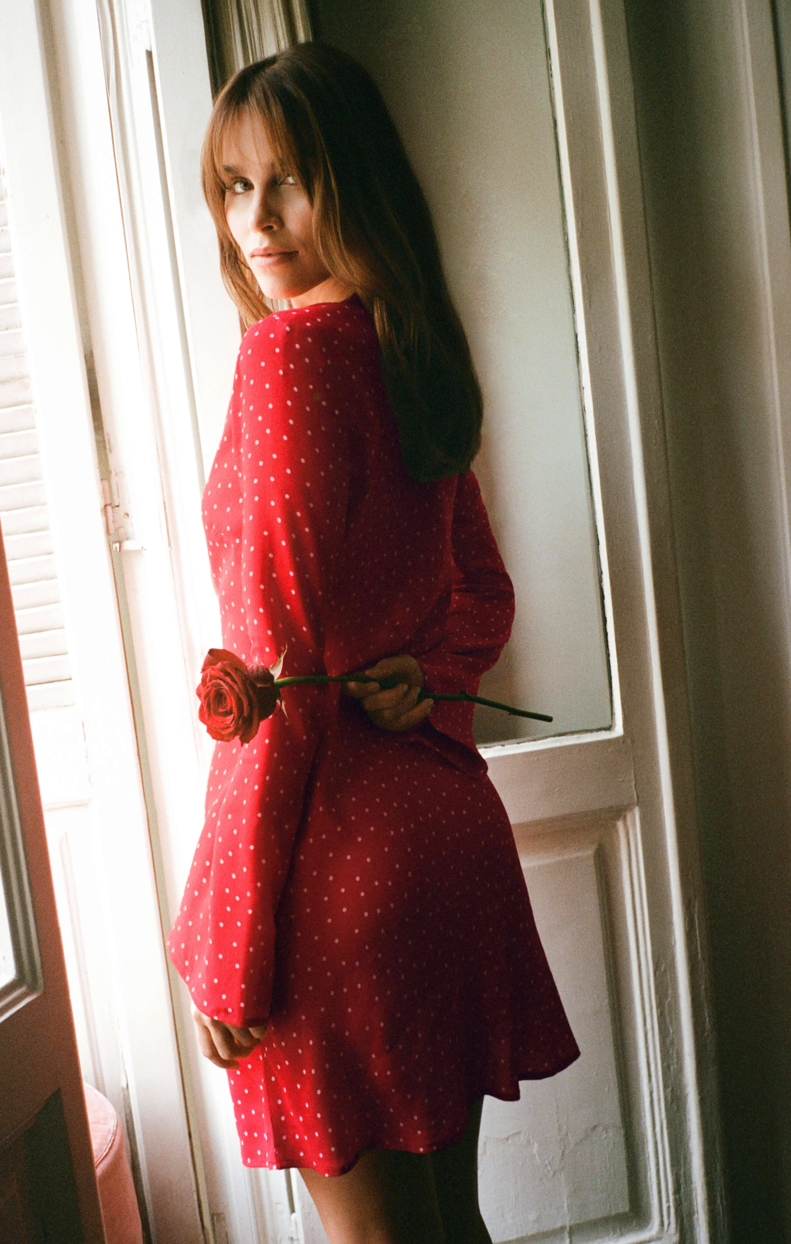 Campbell Mini Dress Kiss Me Red