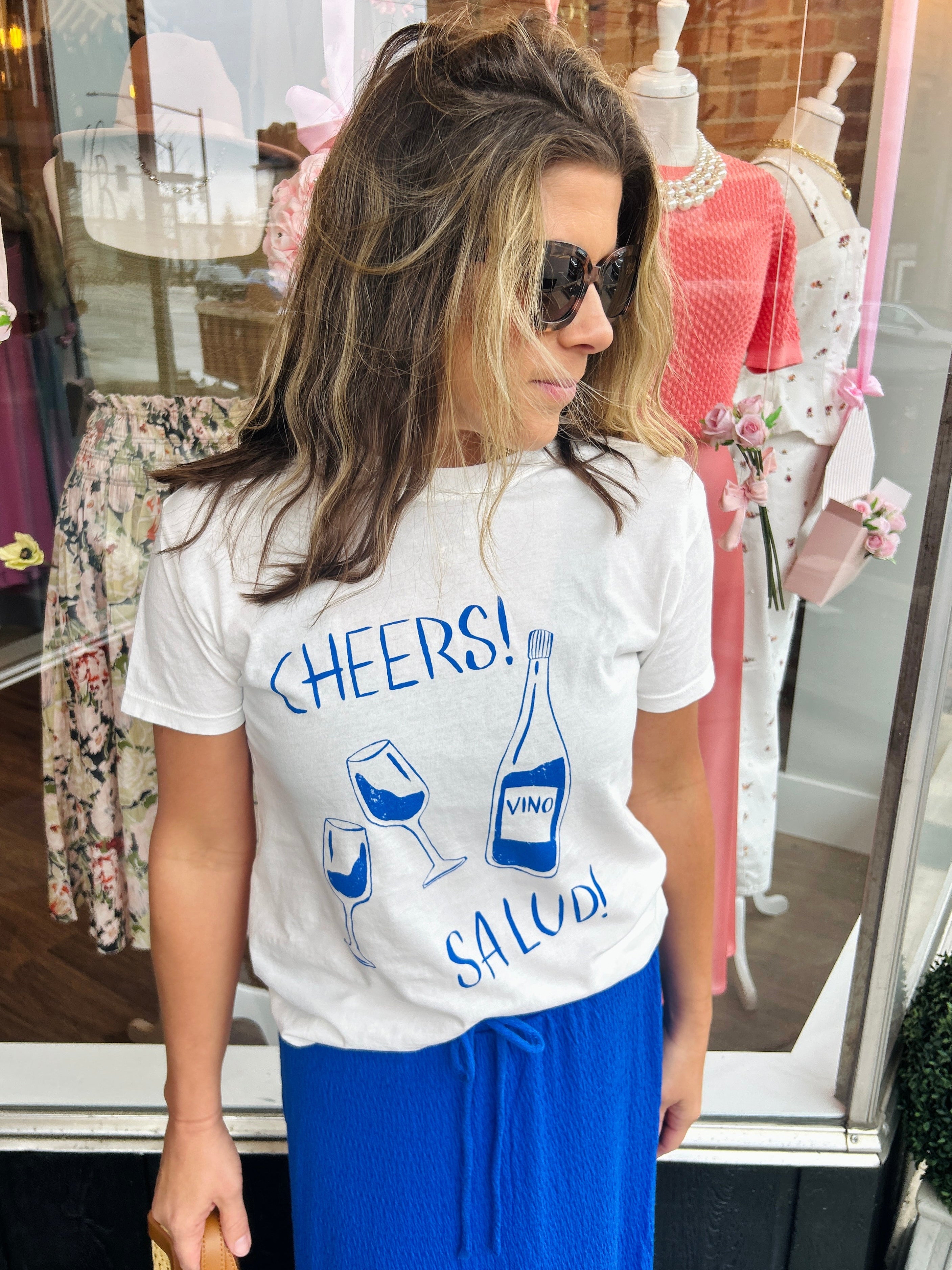 Salud Boyfriend Tee Sea Salt