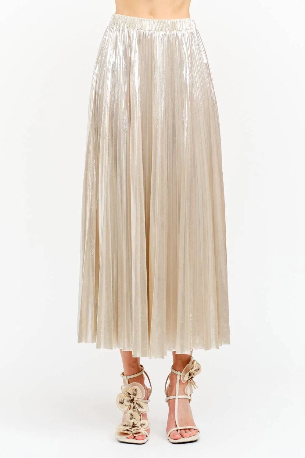 Alessandra Champagne Skirt