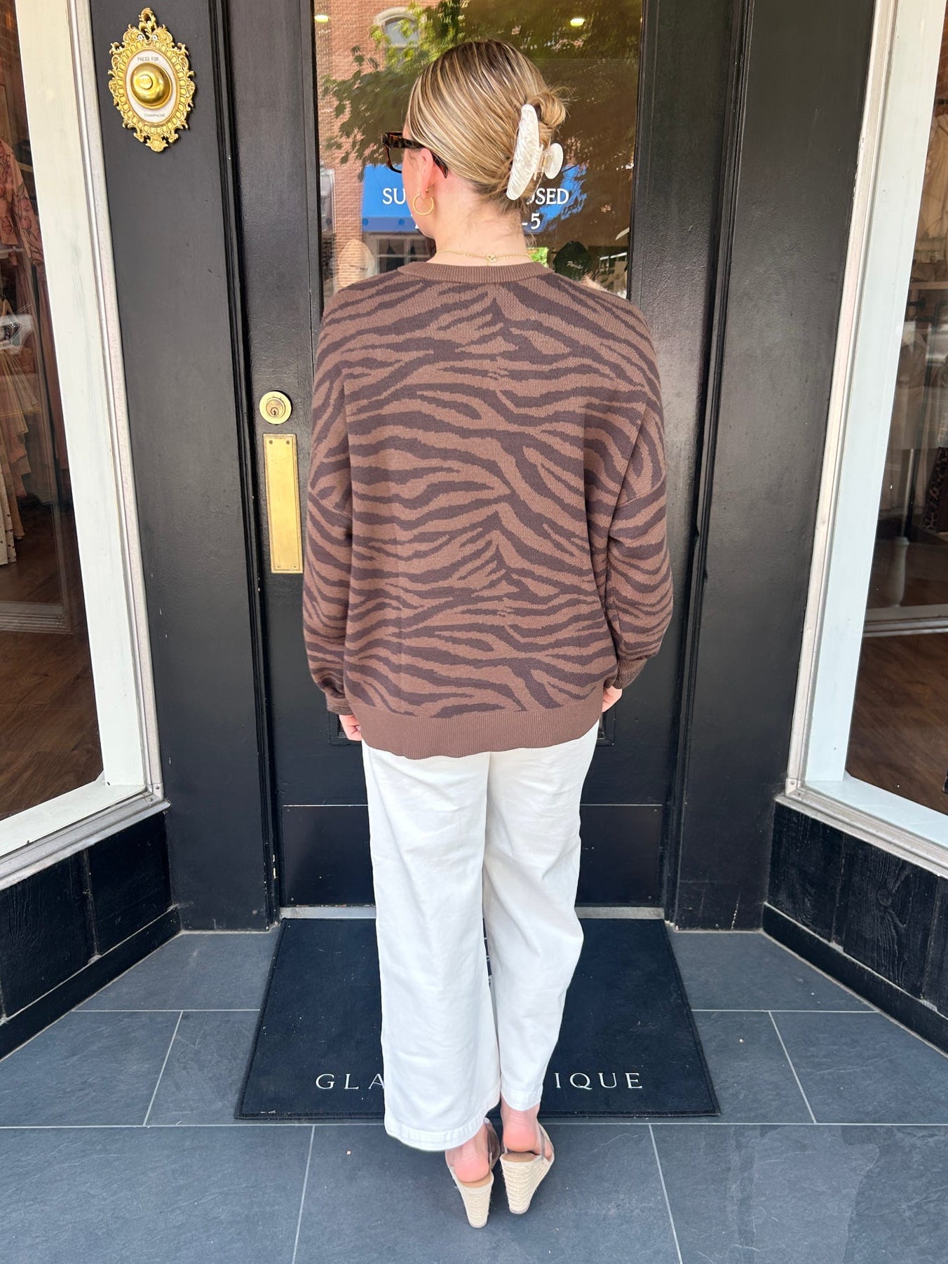 Wild Tiger Graphic knit