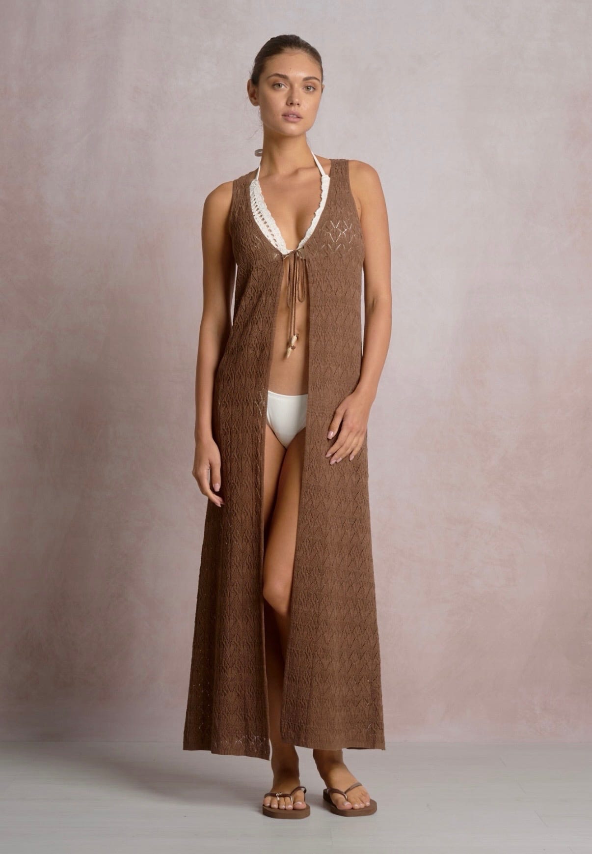 Kimono Sleeveless Duster