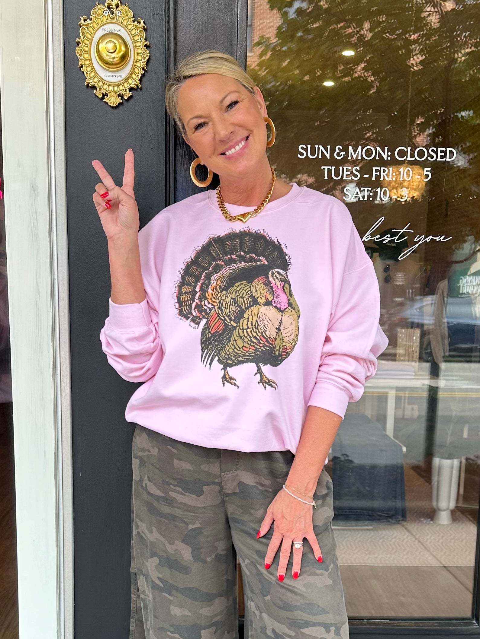 Talk Turkey to Me Sweatshirt