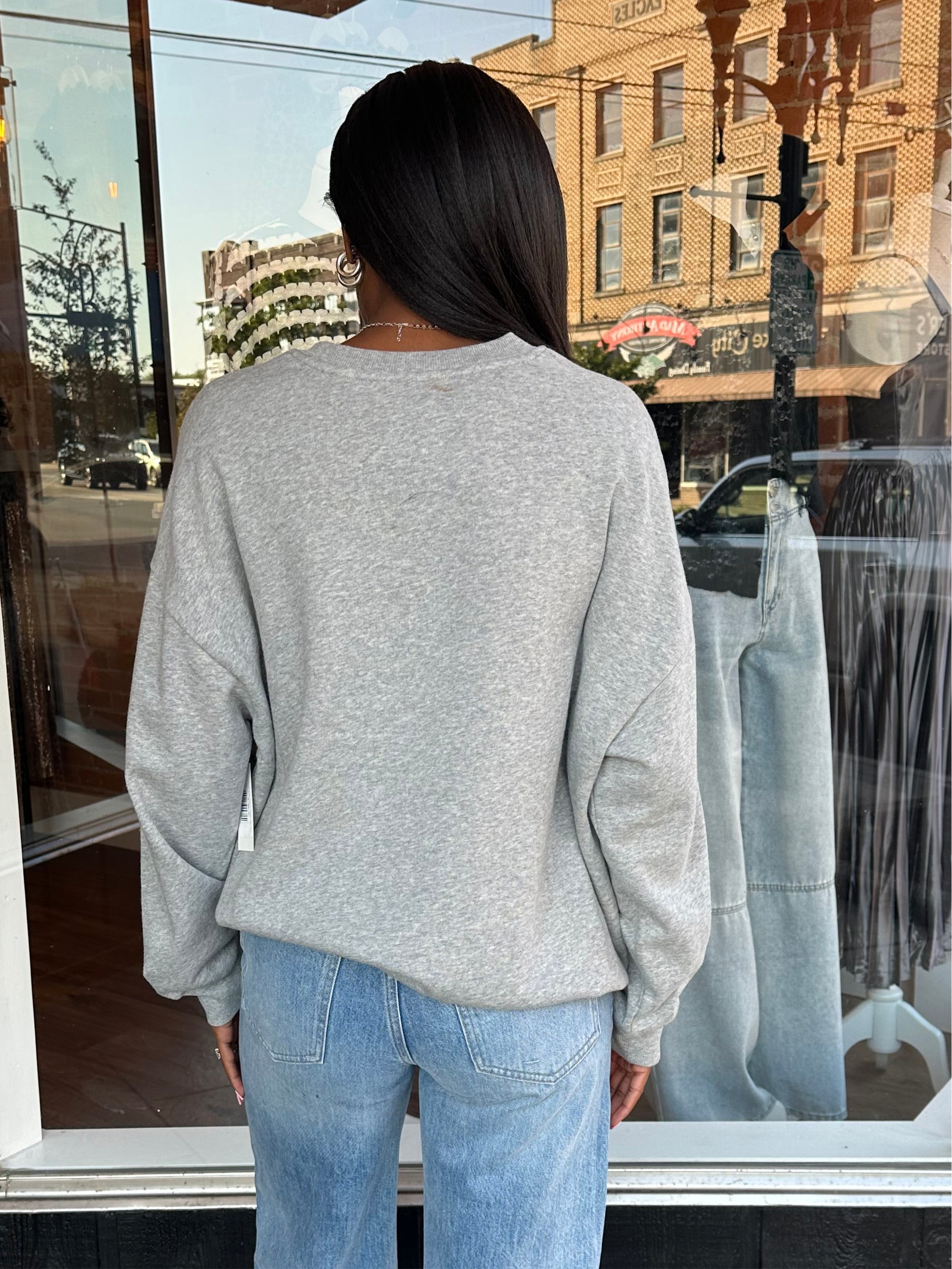 Champs Sunday Sweatshirt Classic Heather Grey