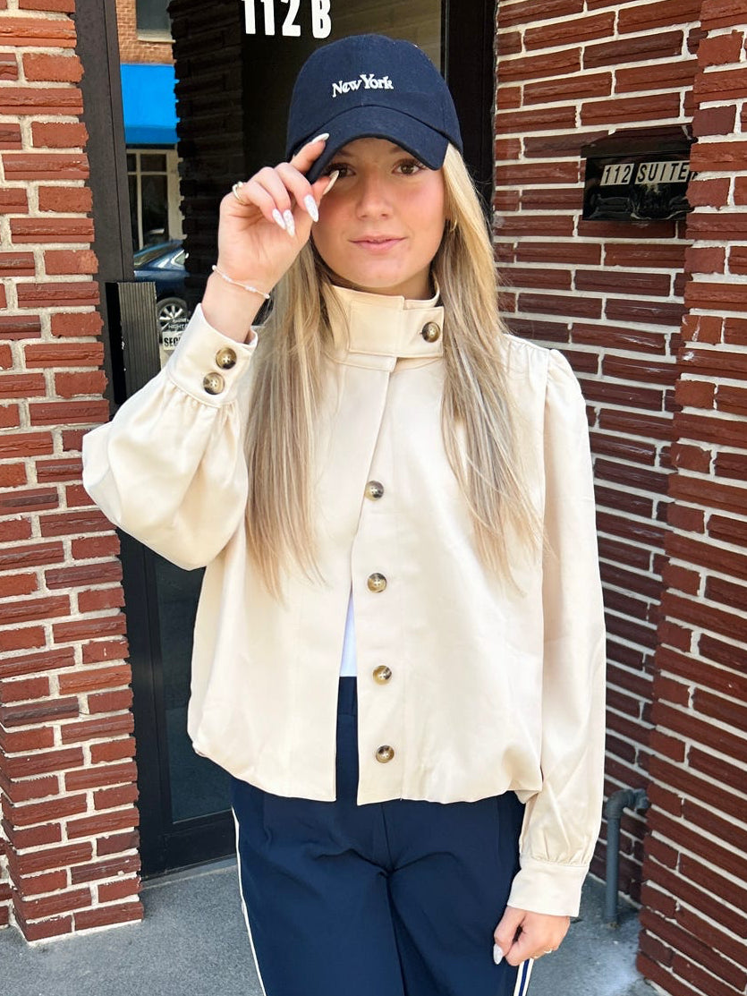 Claude Bubble Hem Jacket