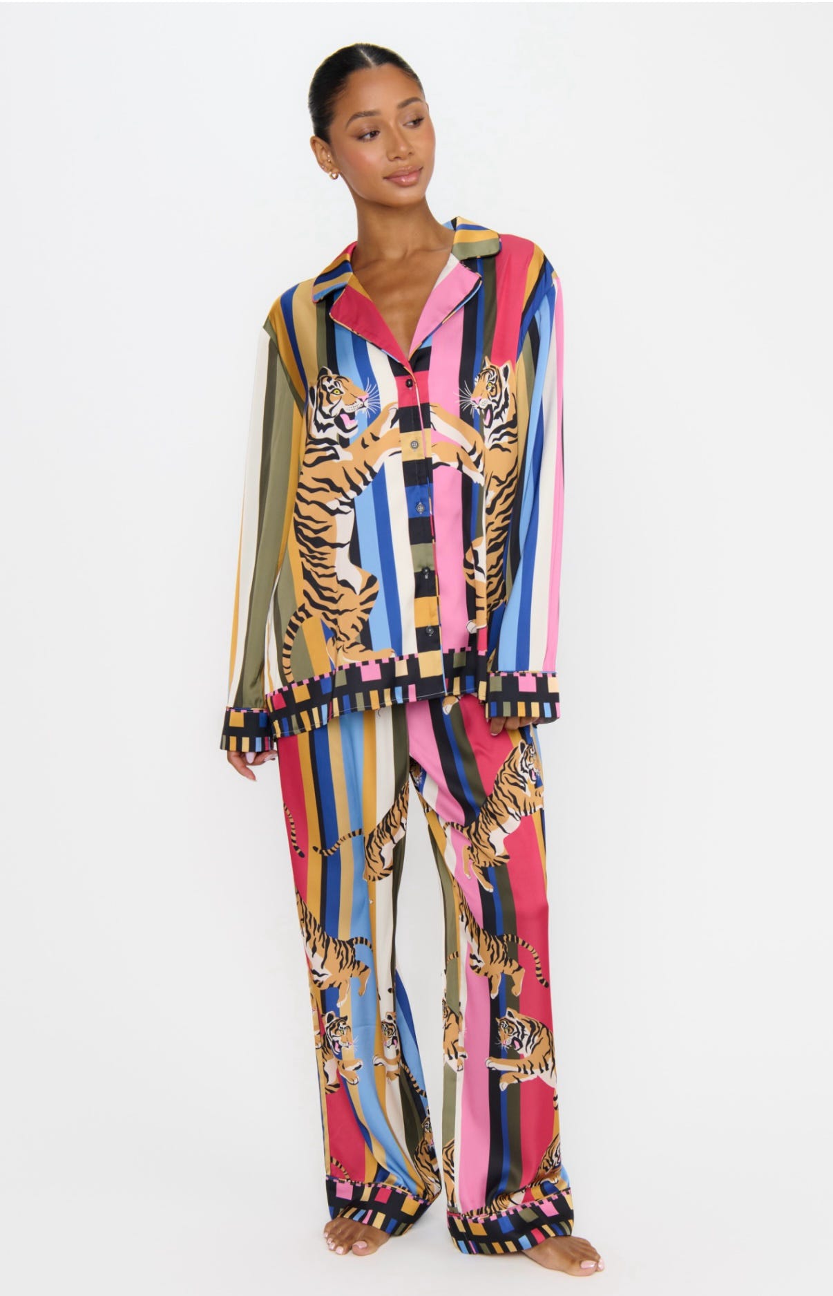 Tiger Dreams Silk Set