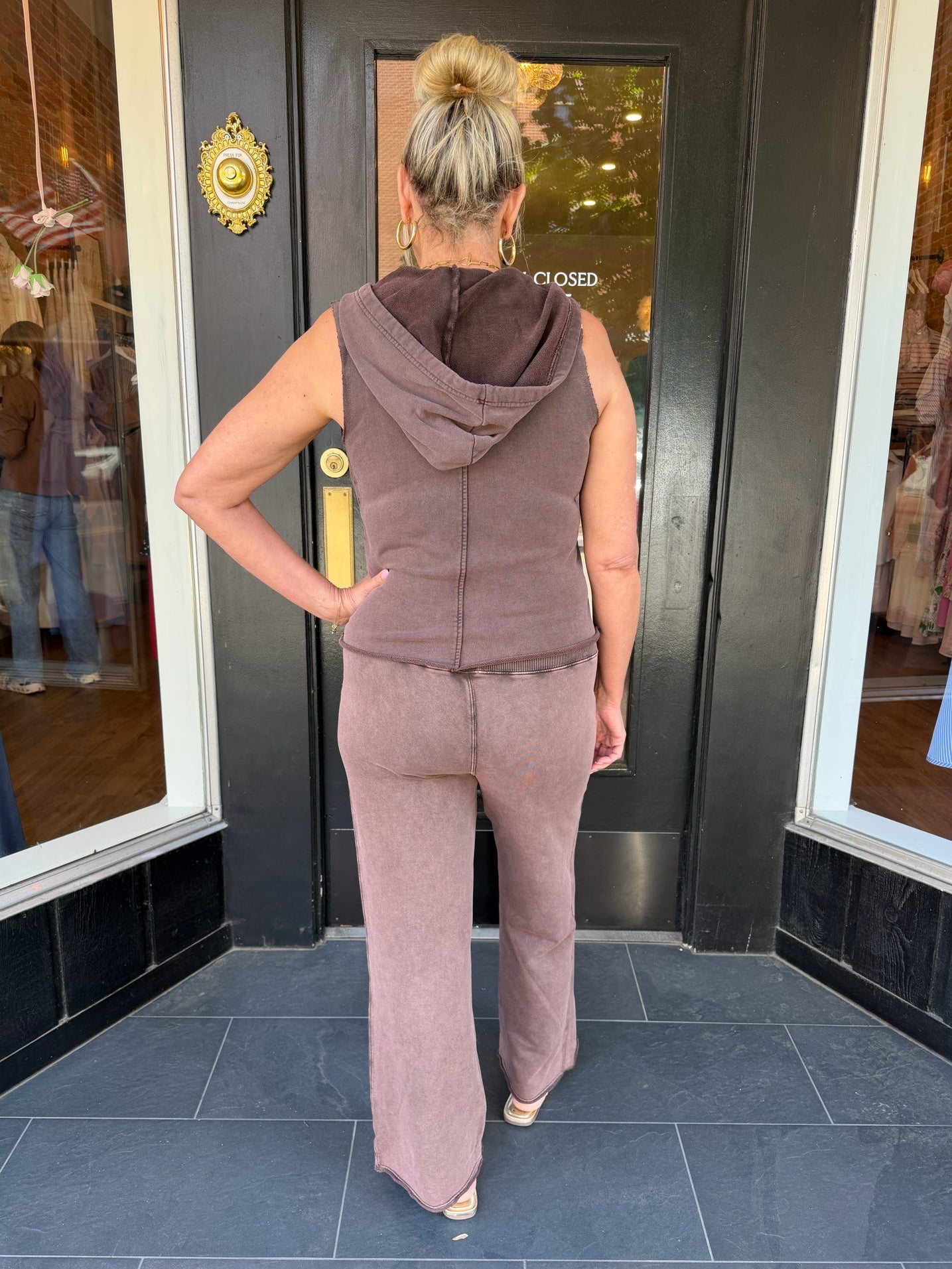 Zoey Sleeveless Zip-Up