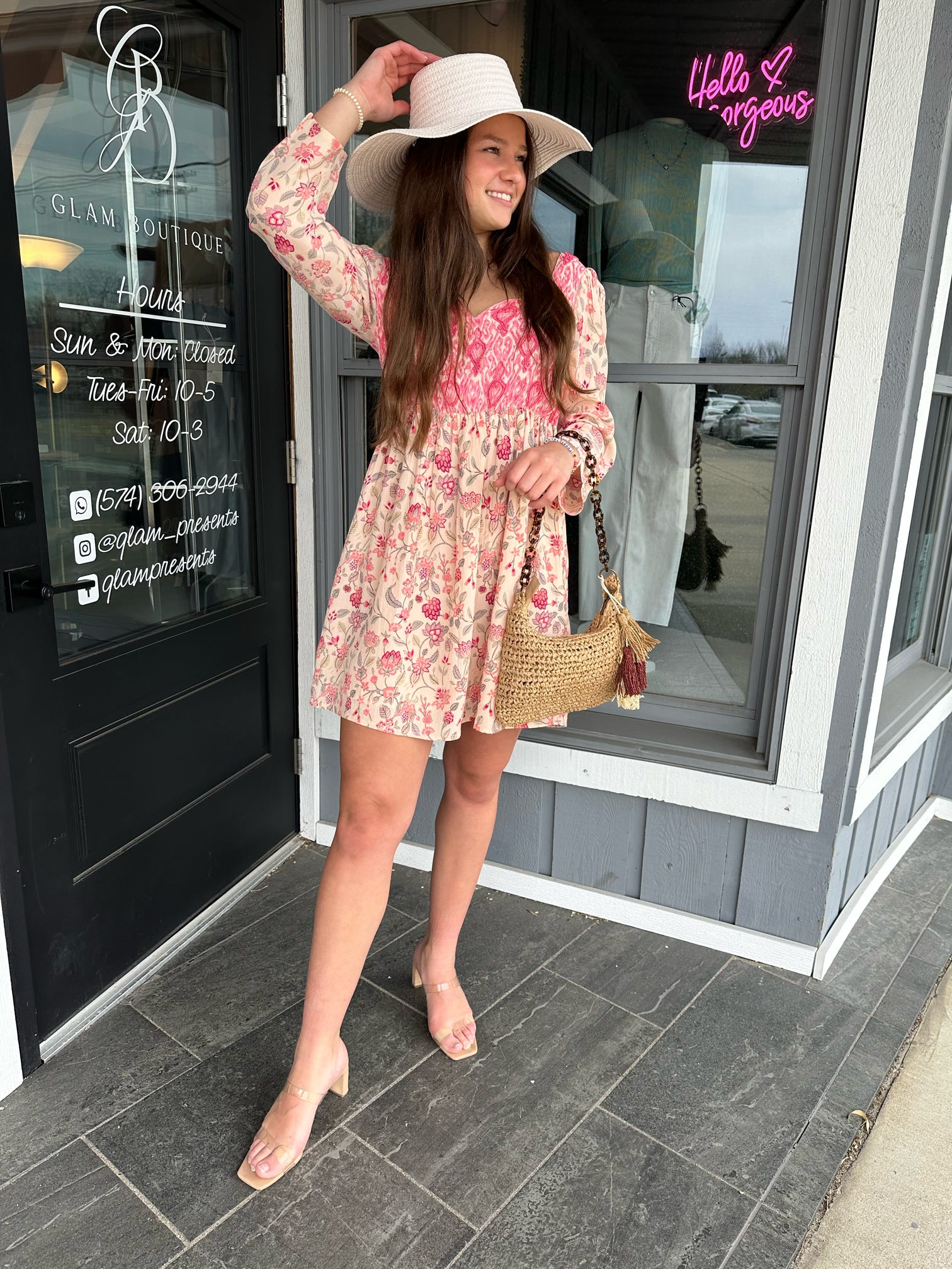 Boho Floral Dress