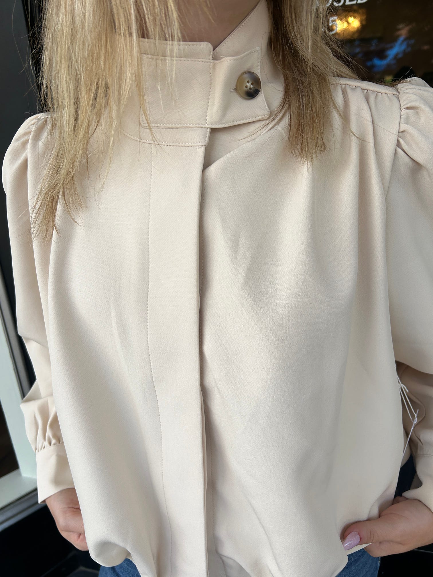 Claude Bubble Hem Jacket
