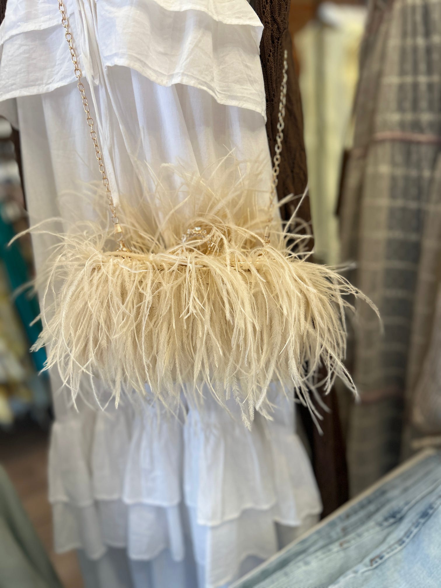Feather bag
