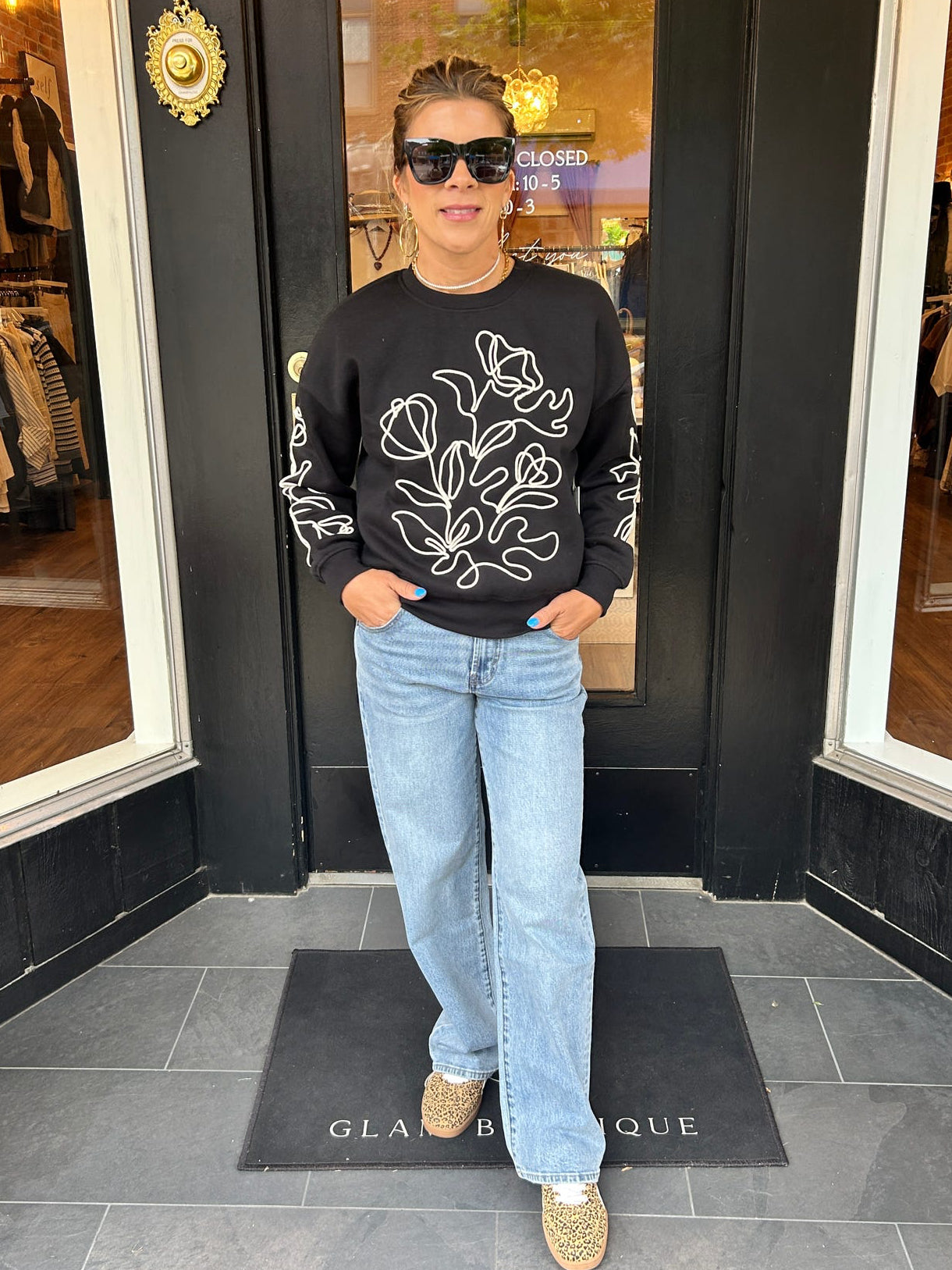 The Artful Bloom Sweatshirt