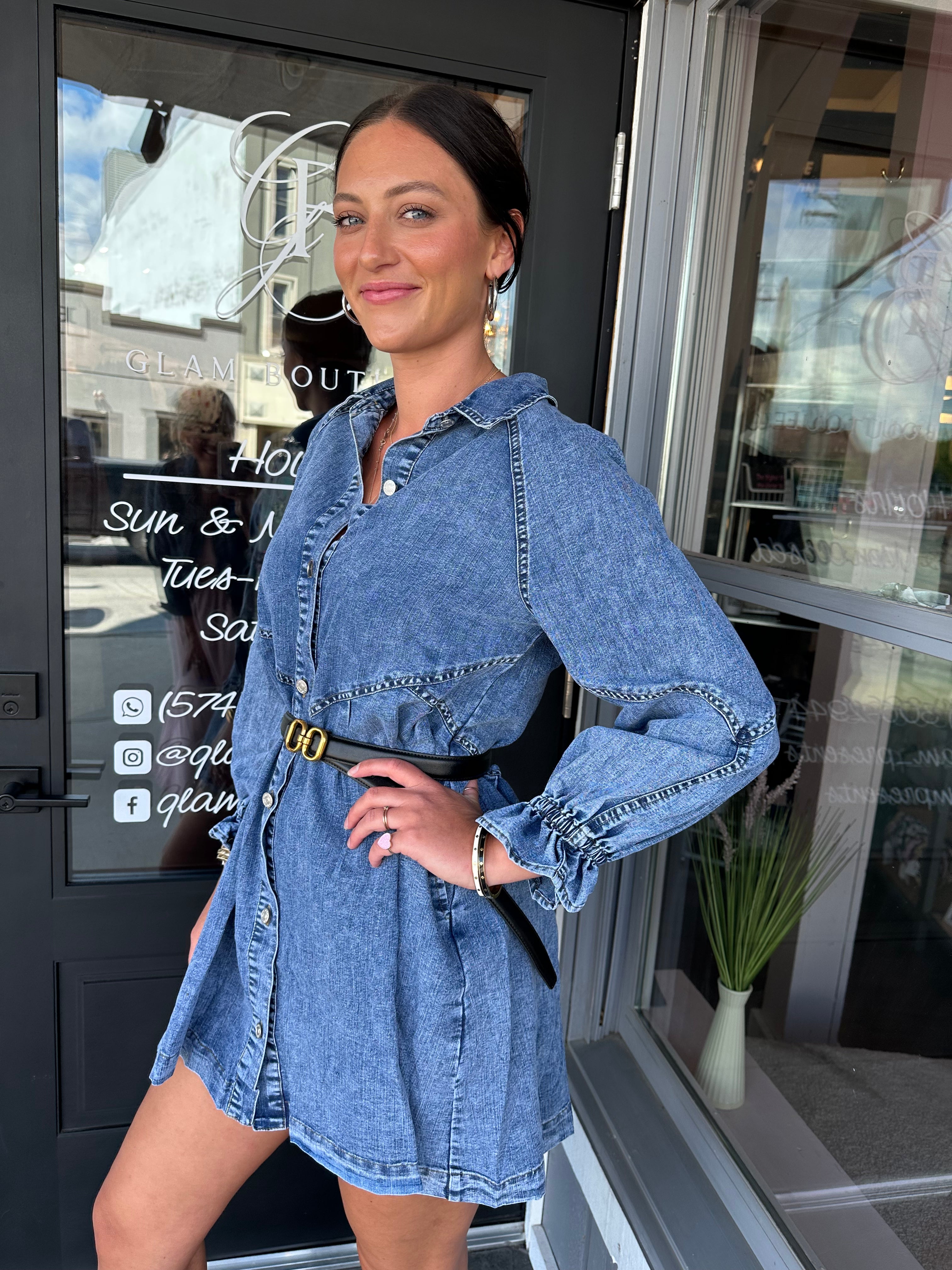 The Perfect Denim Dress