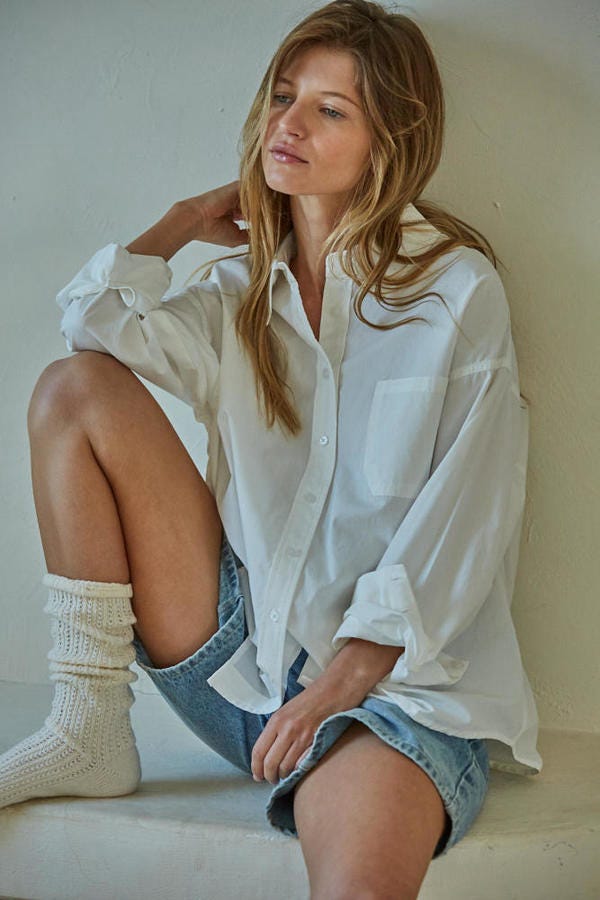 Harper Oversized Button Down