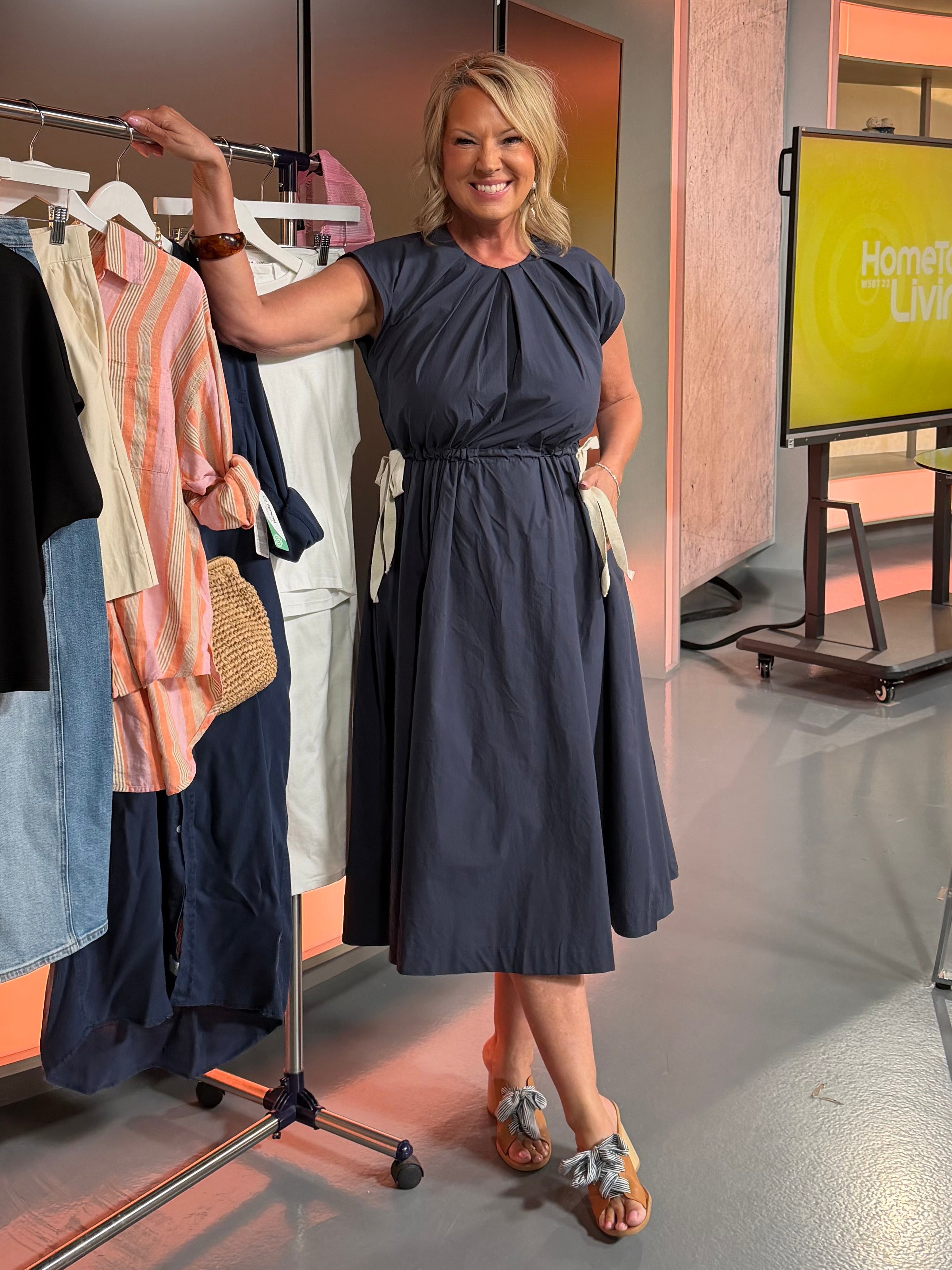 Nais Gathered Dress