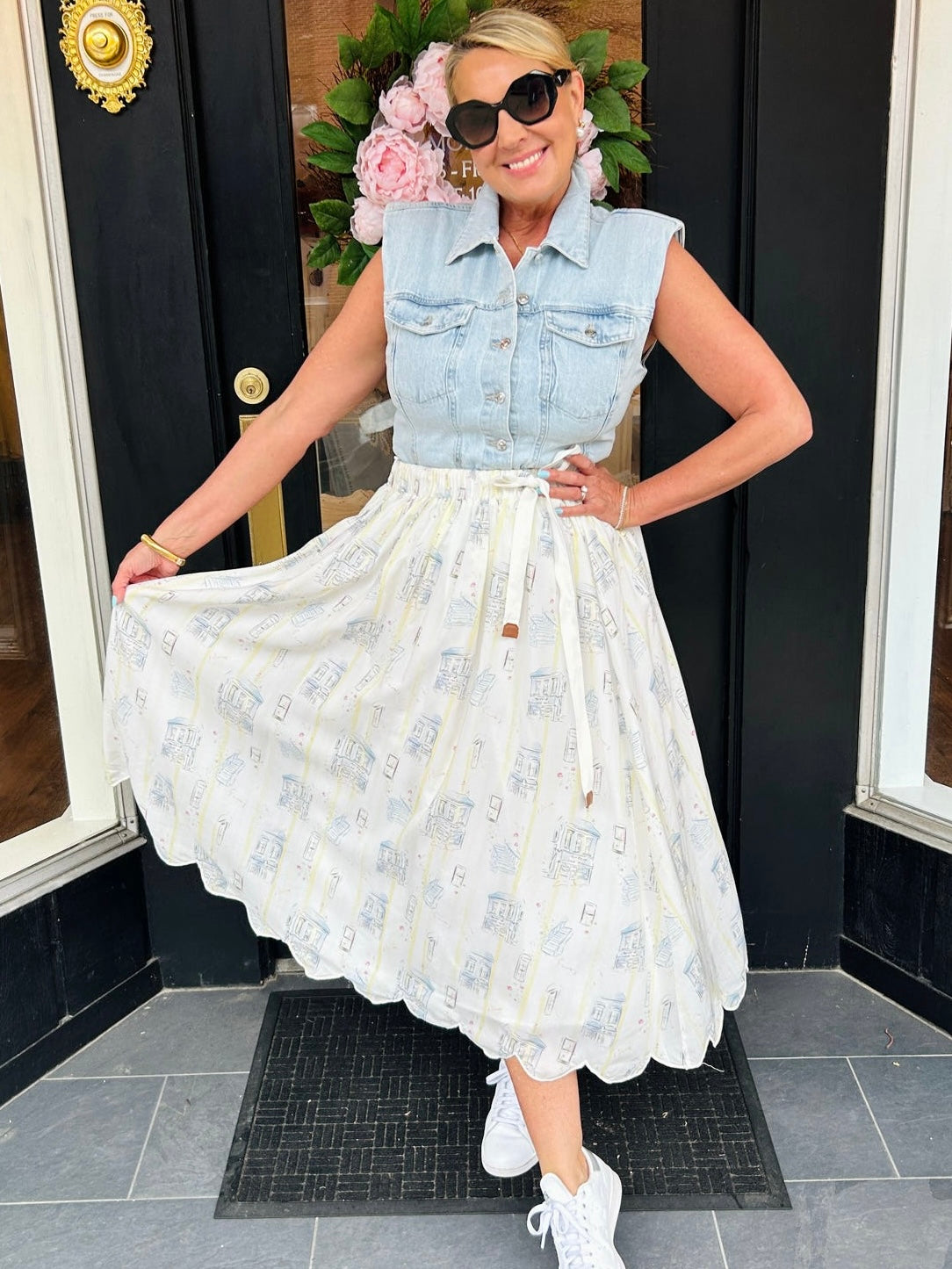 Barlet Midi Skirt