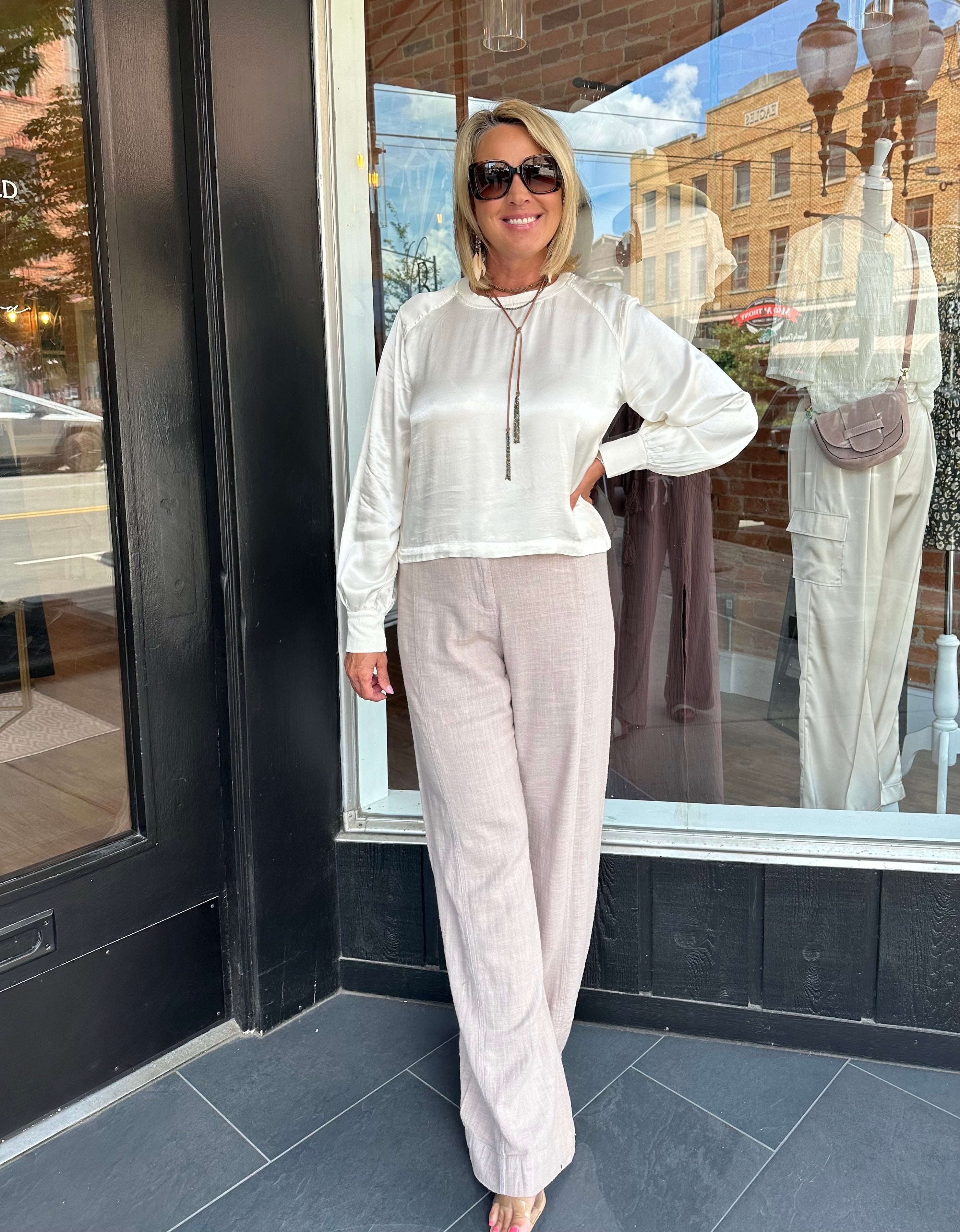 Alessia Linen Pant