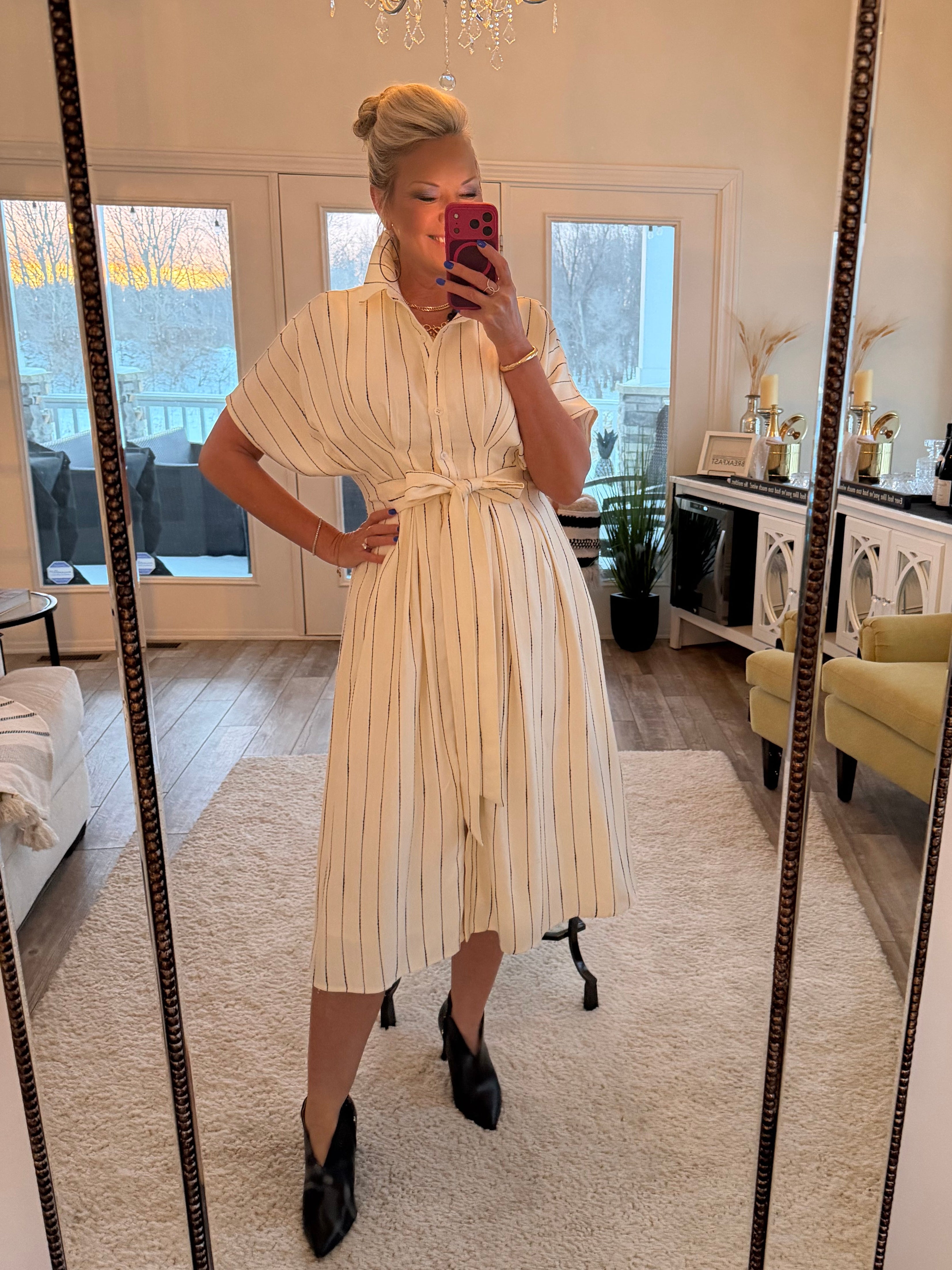 Liora Midi Shirt Dress