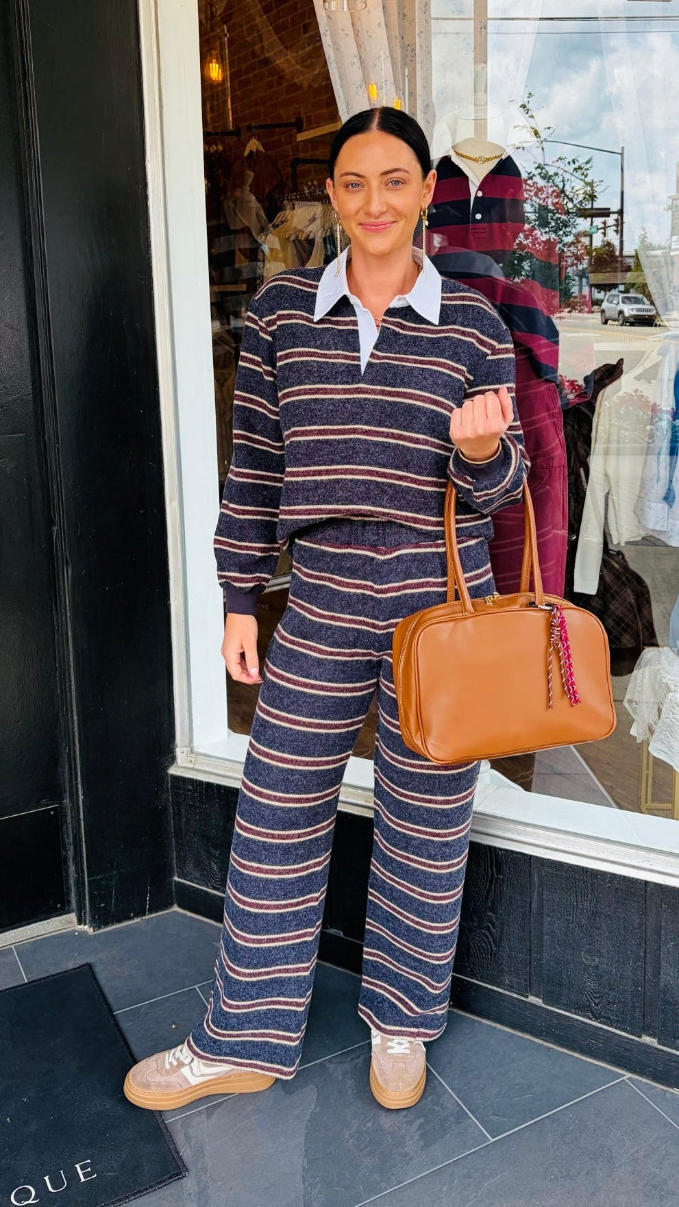 Lucy Polo Sweater Top