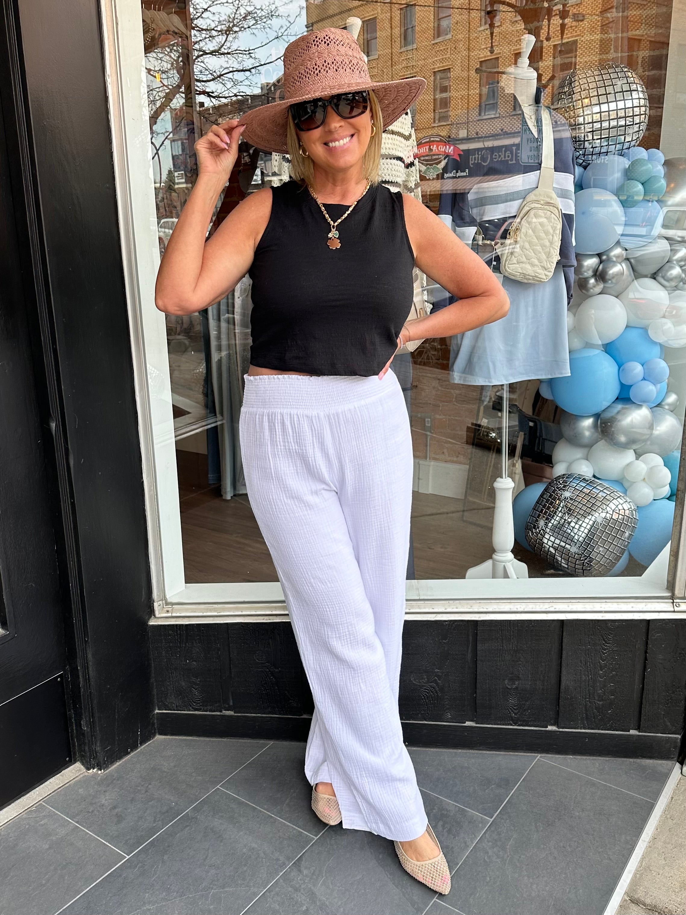 Sloane Textured Top