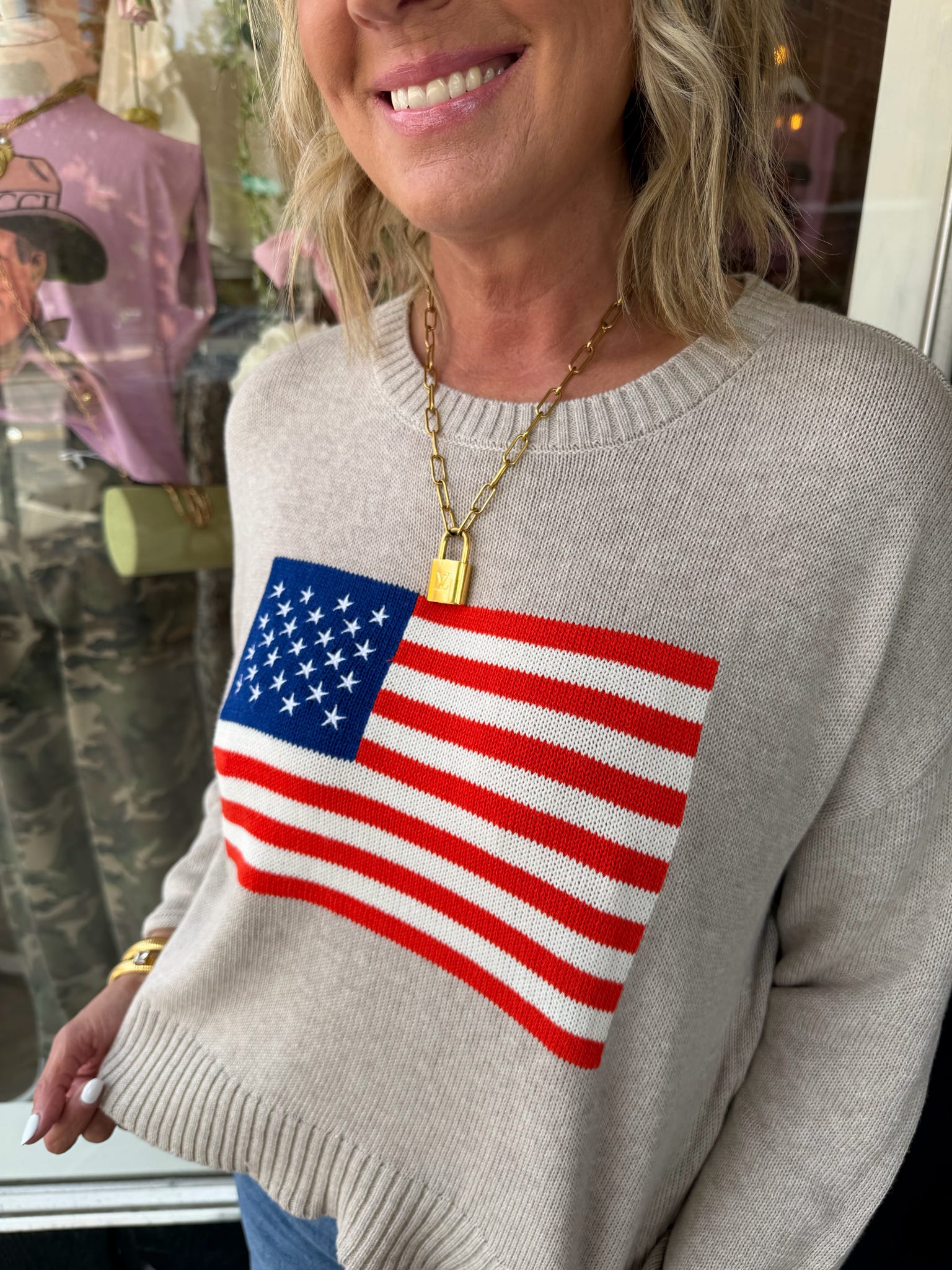 Sienna Patriot Sweater