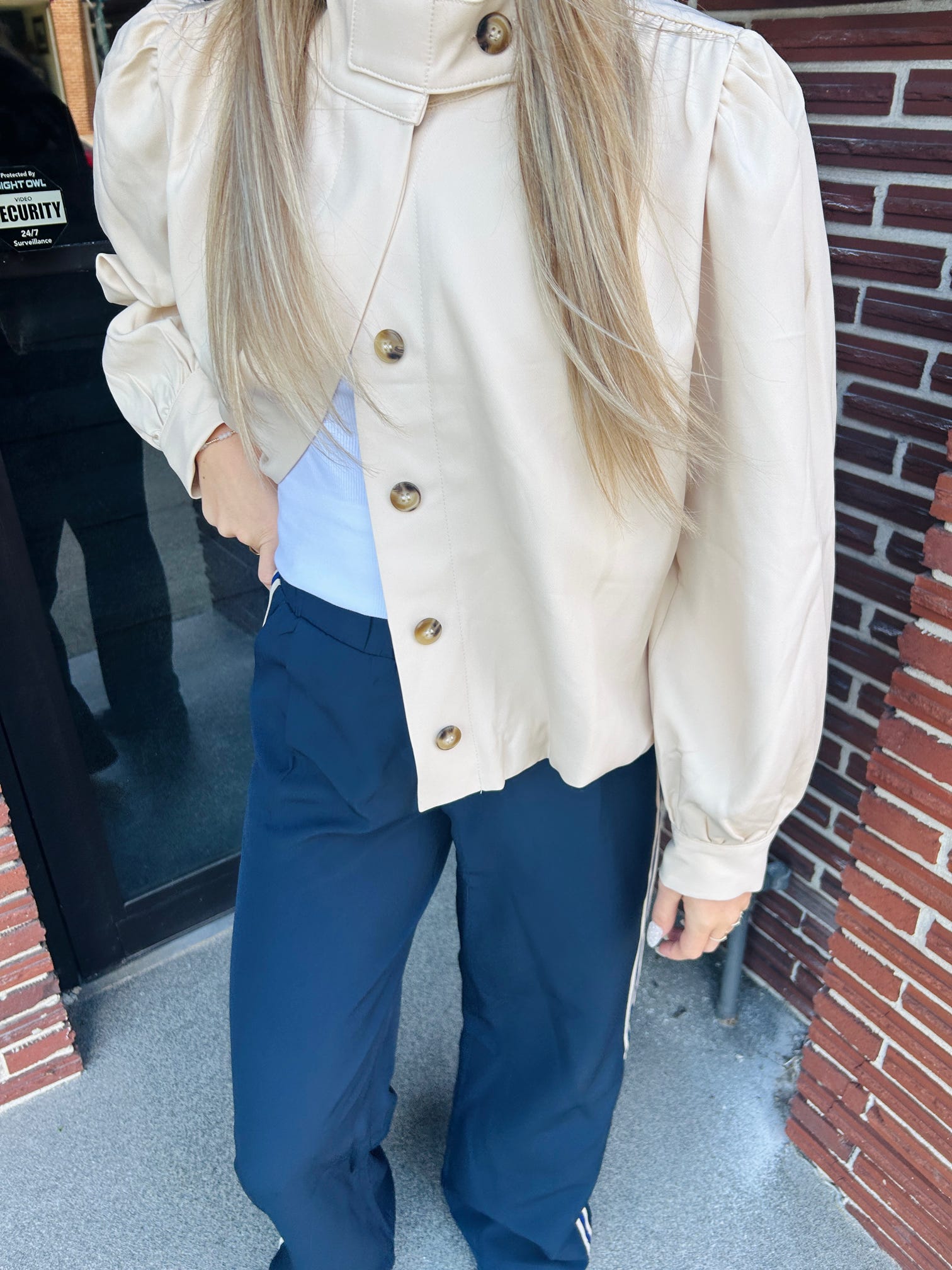 Claude Bubble Hem Jacket