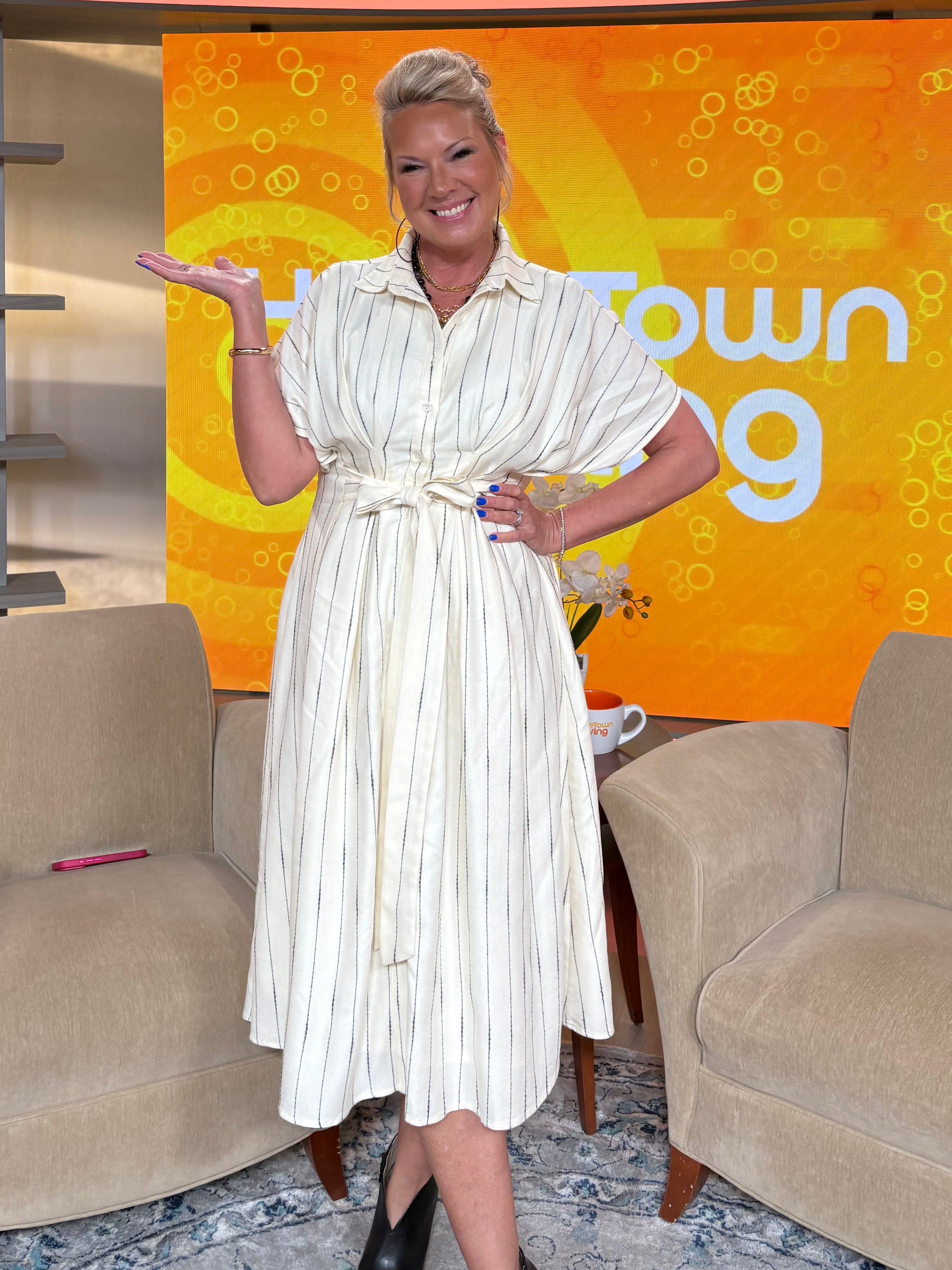 Liora Midi Shirt Dress