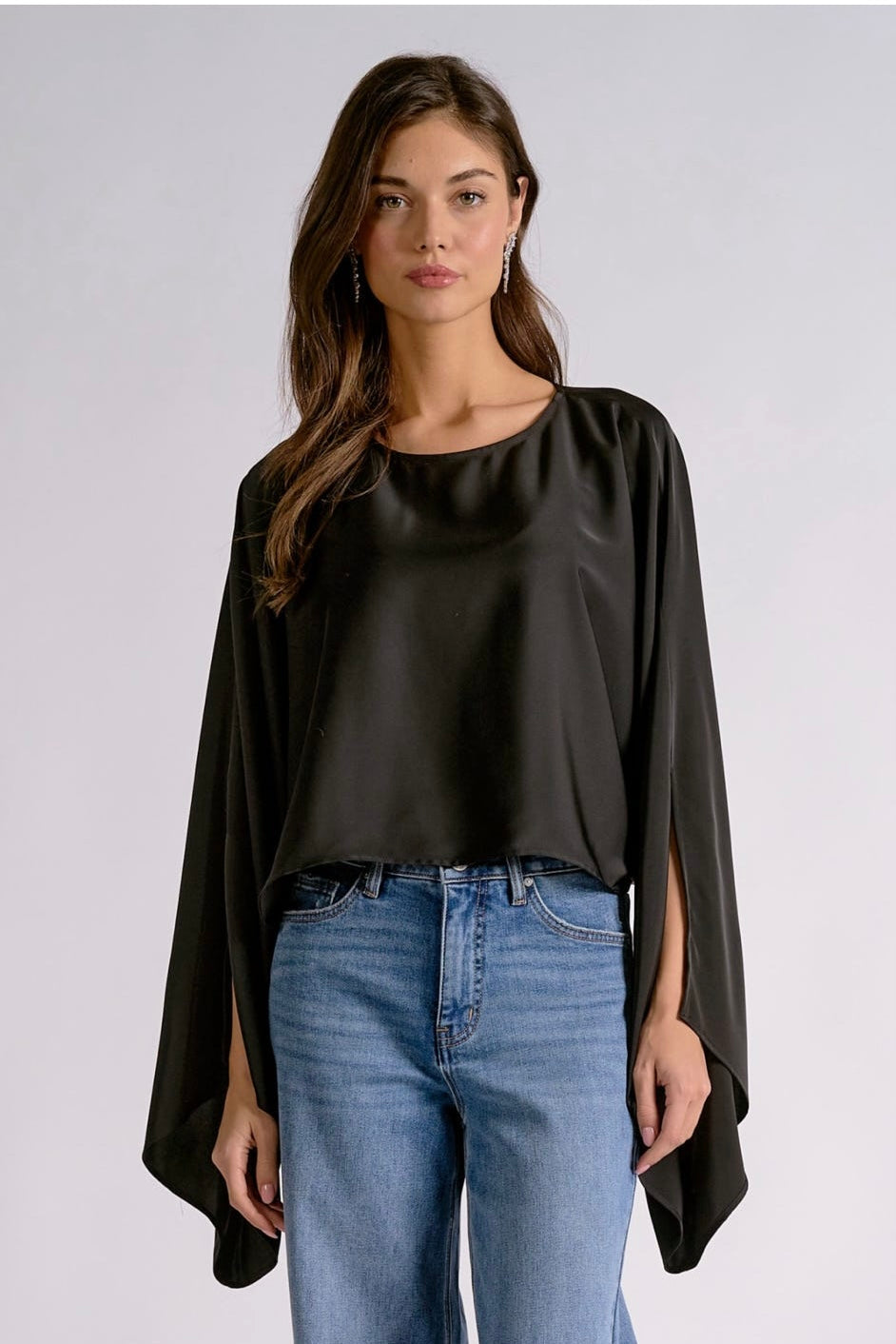 The Effortless Elegance Satin Blouse