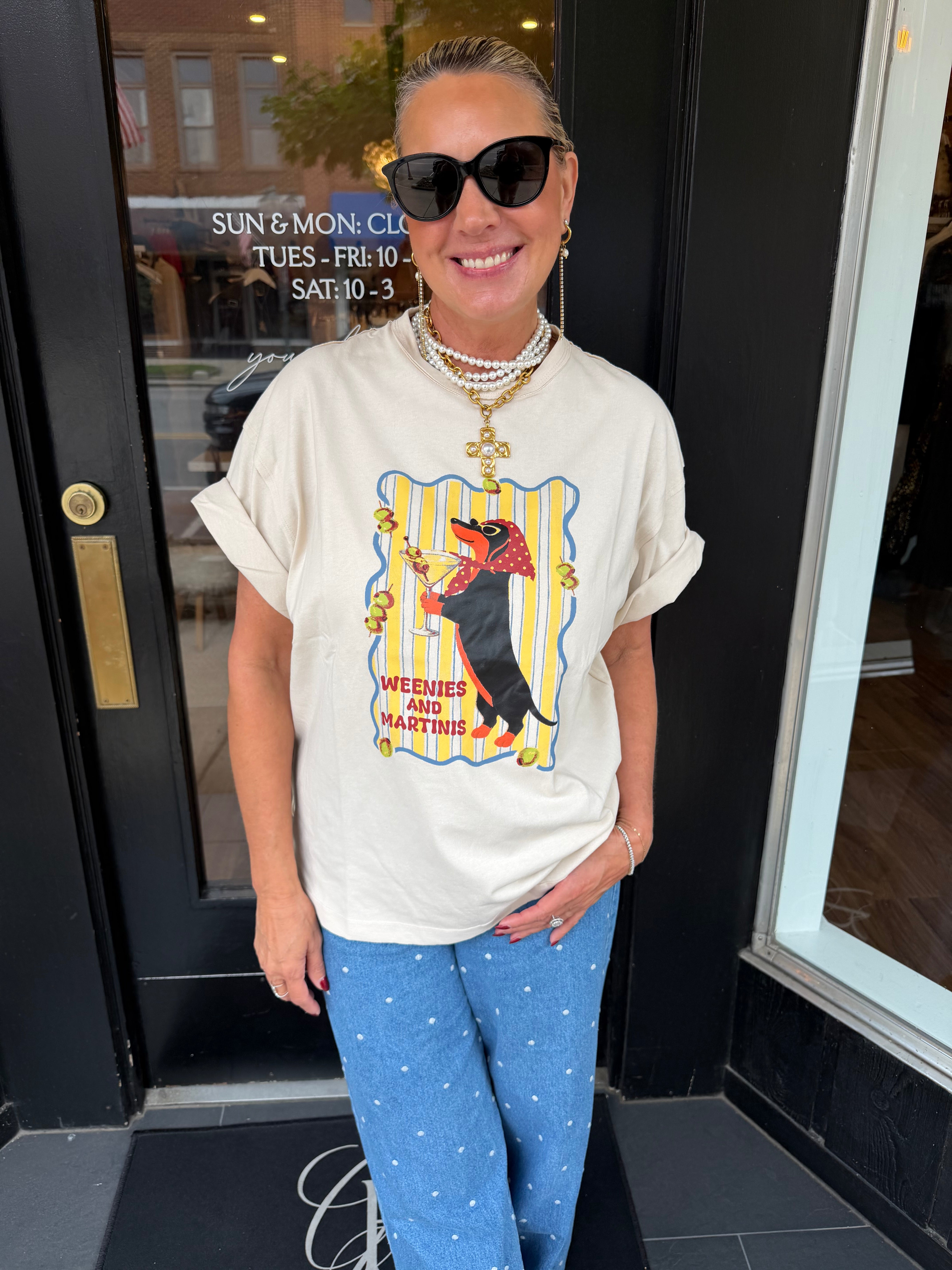 Weenie & Martini Tee