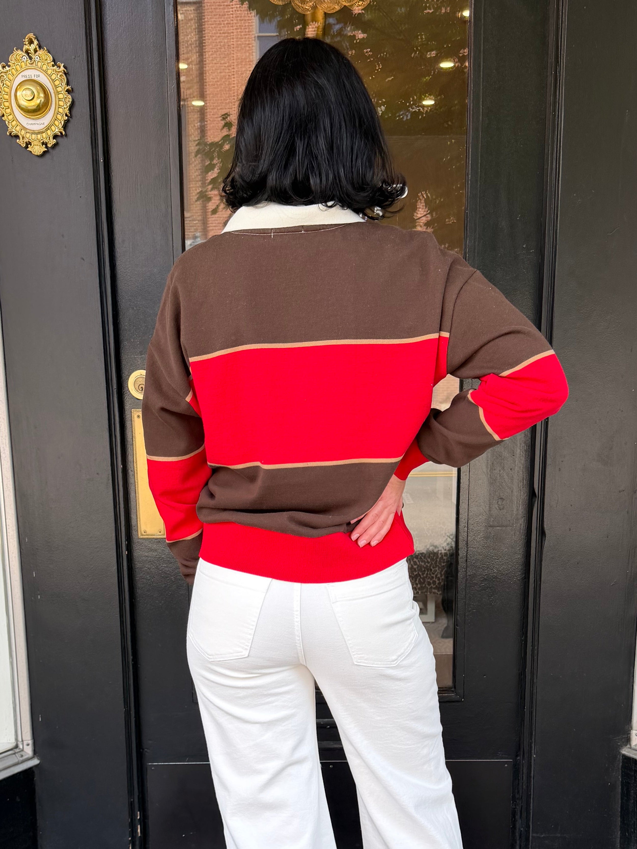 Study Break Polo Sweatshirt