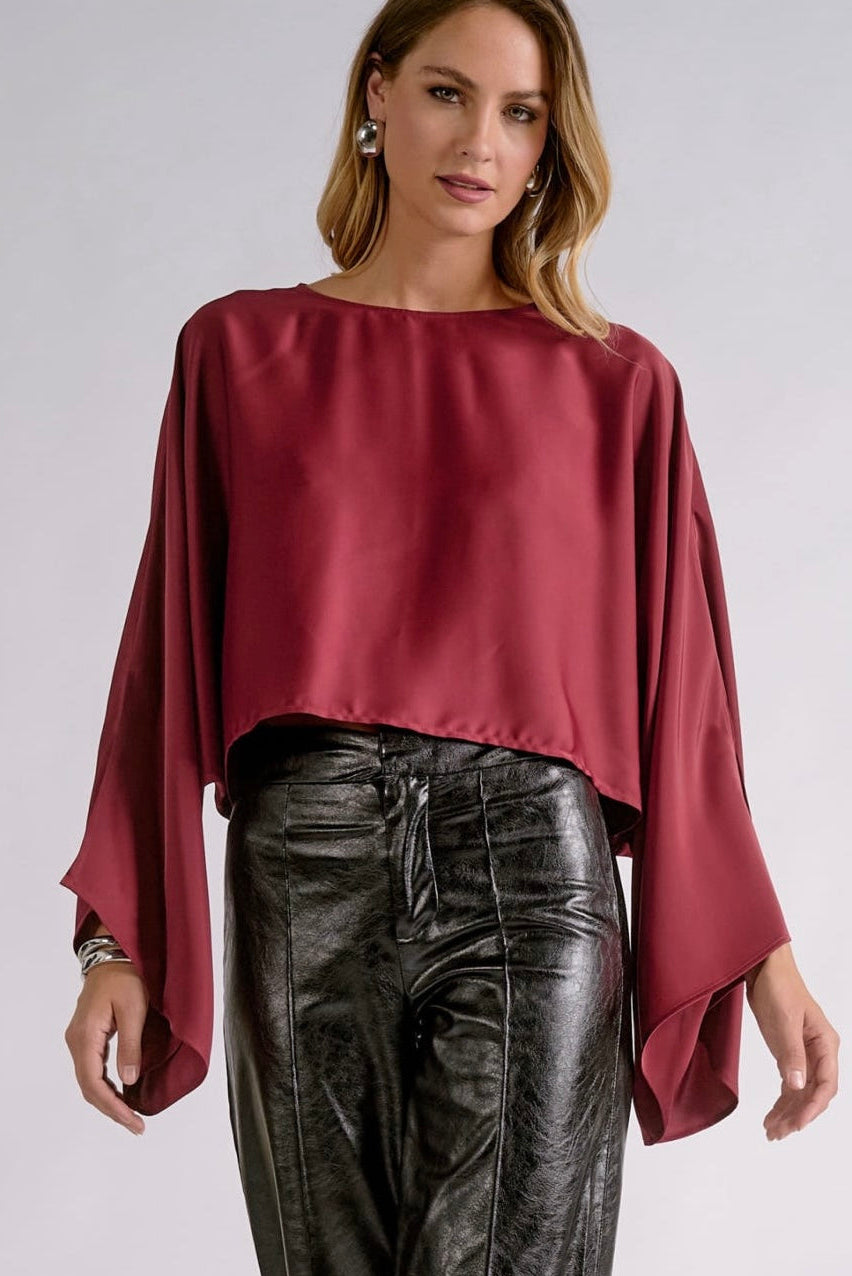 The Effortless Elegance Satin Blouse