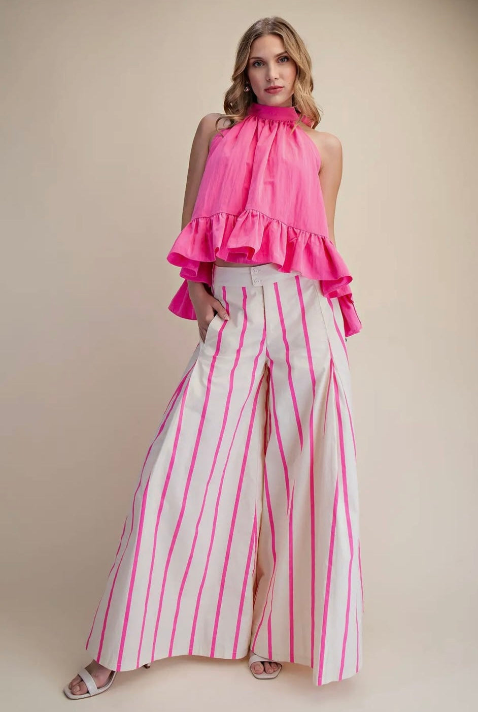 Poppi Wide-Leg Pant