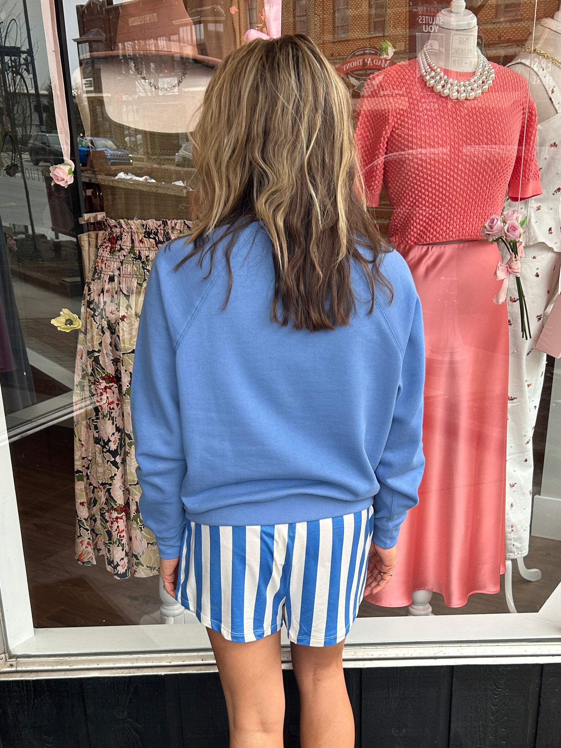 Beach Bar Stripe Short Bayside