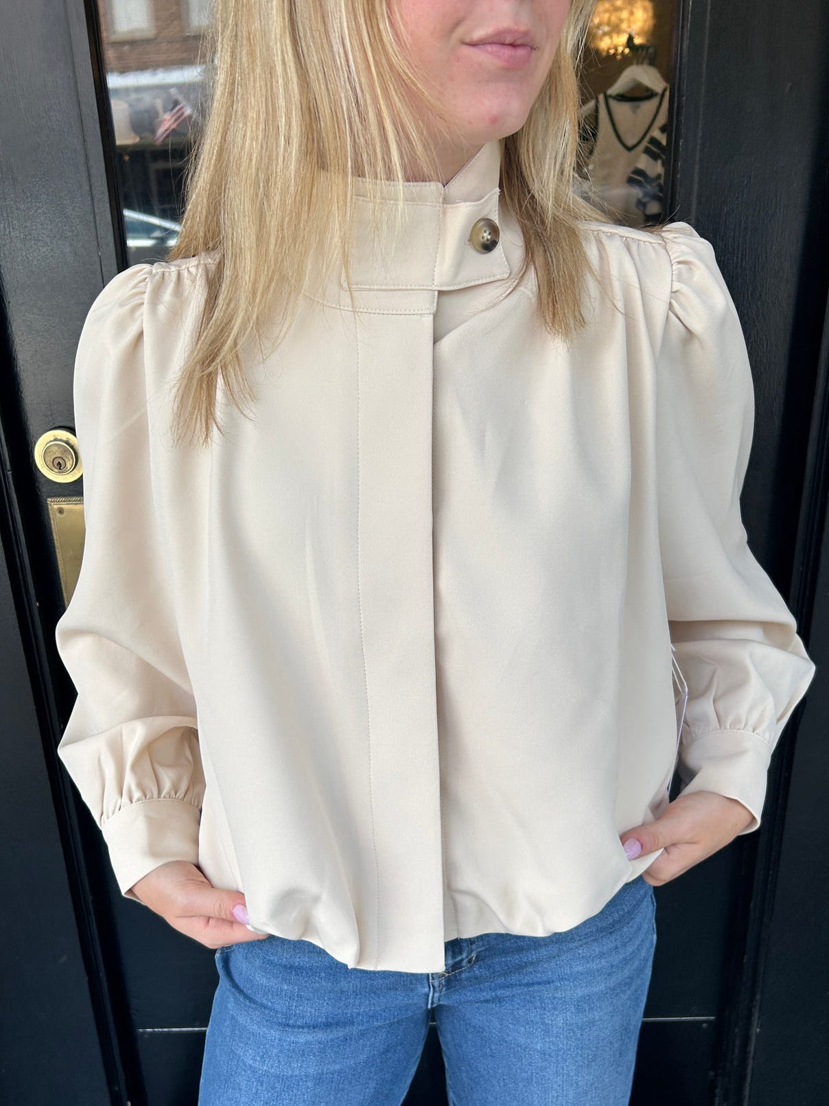 Claude Bubble Hem Jacket
