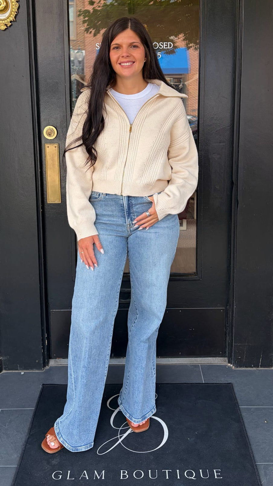 Silverlake Zip Cardigan