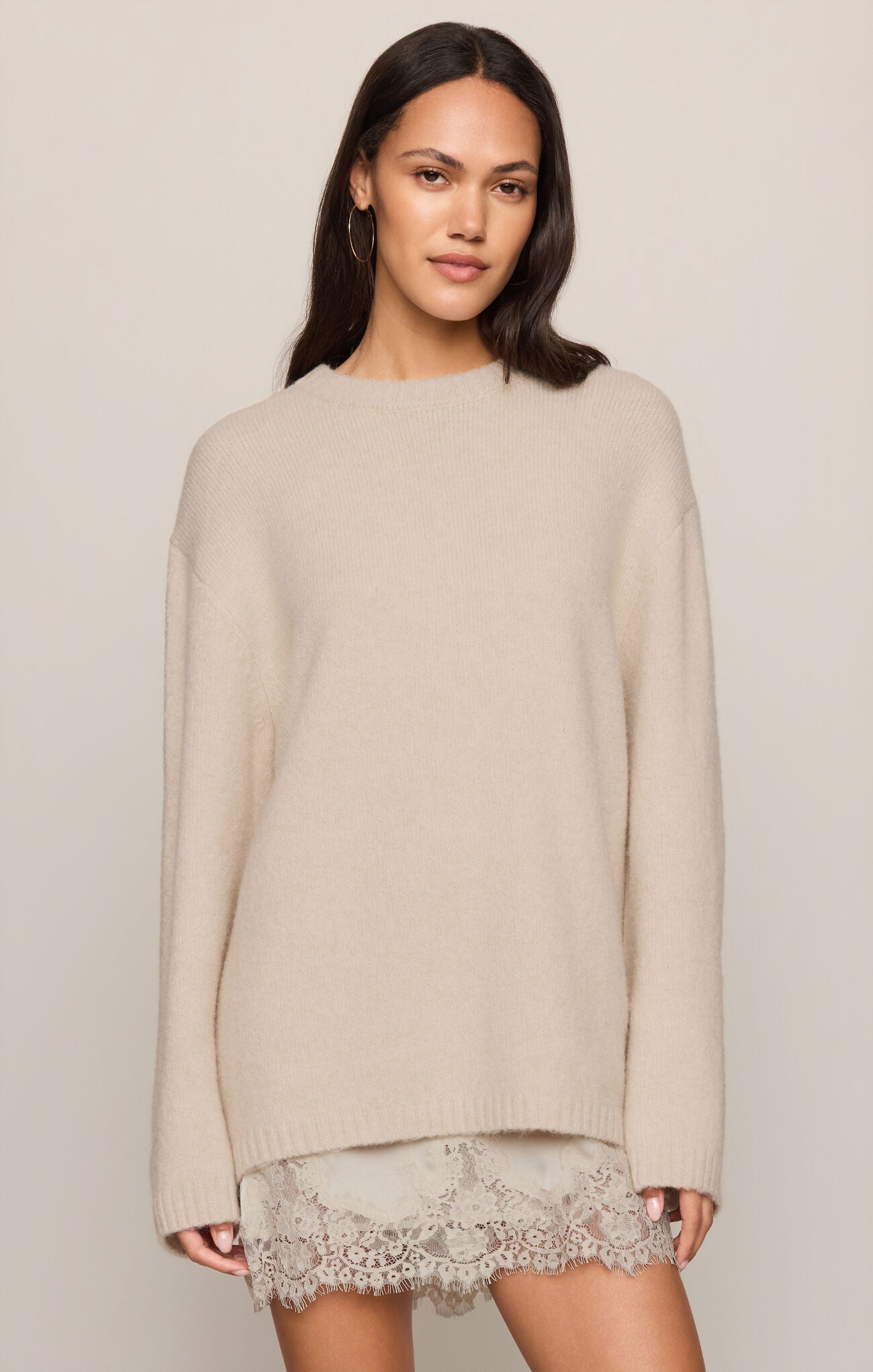 Chill Mode Sweater Frosted Pearl